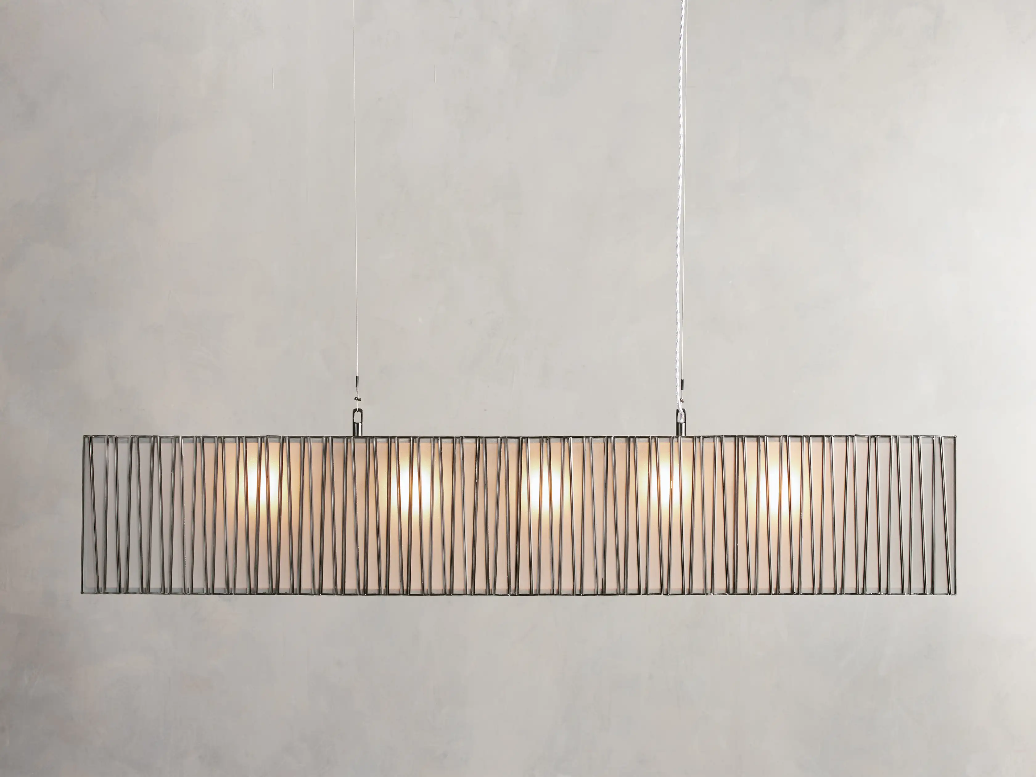 Junet Rectangular Chandelier 49"W 60"W - Image 13