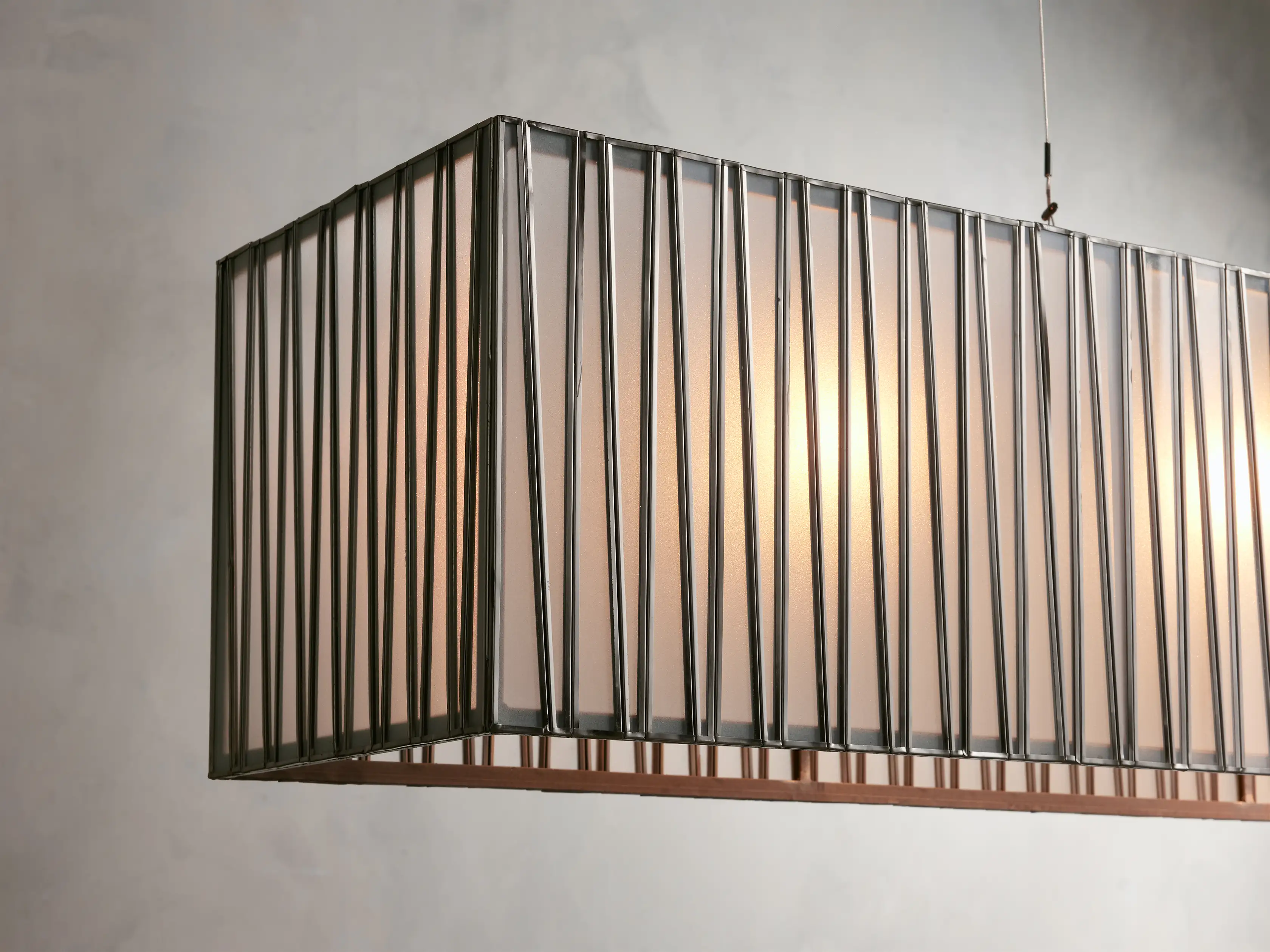Junet Rectangular Chandelier 49"W 60"W - Image 15