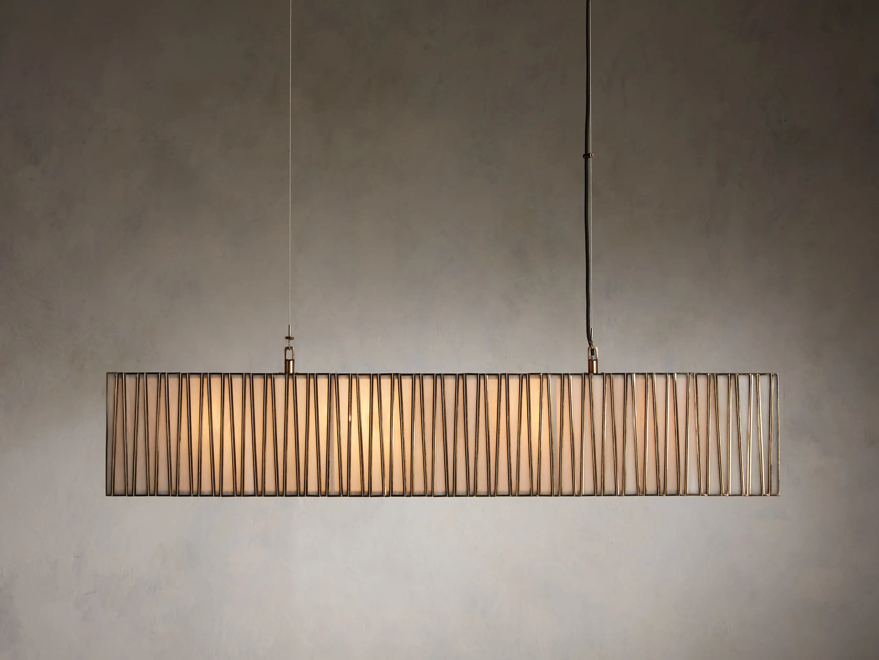 Junet Rectangular Chandelier 49"W 60"W - Image 18