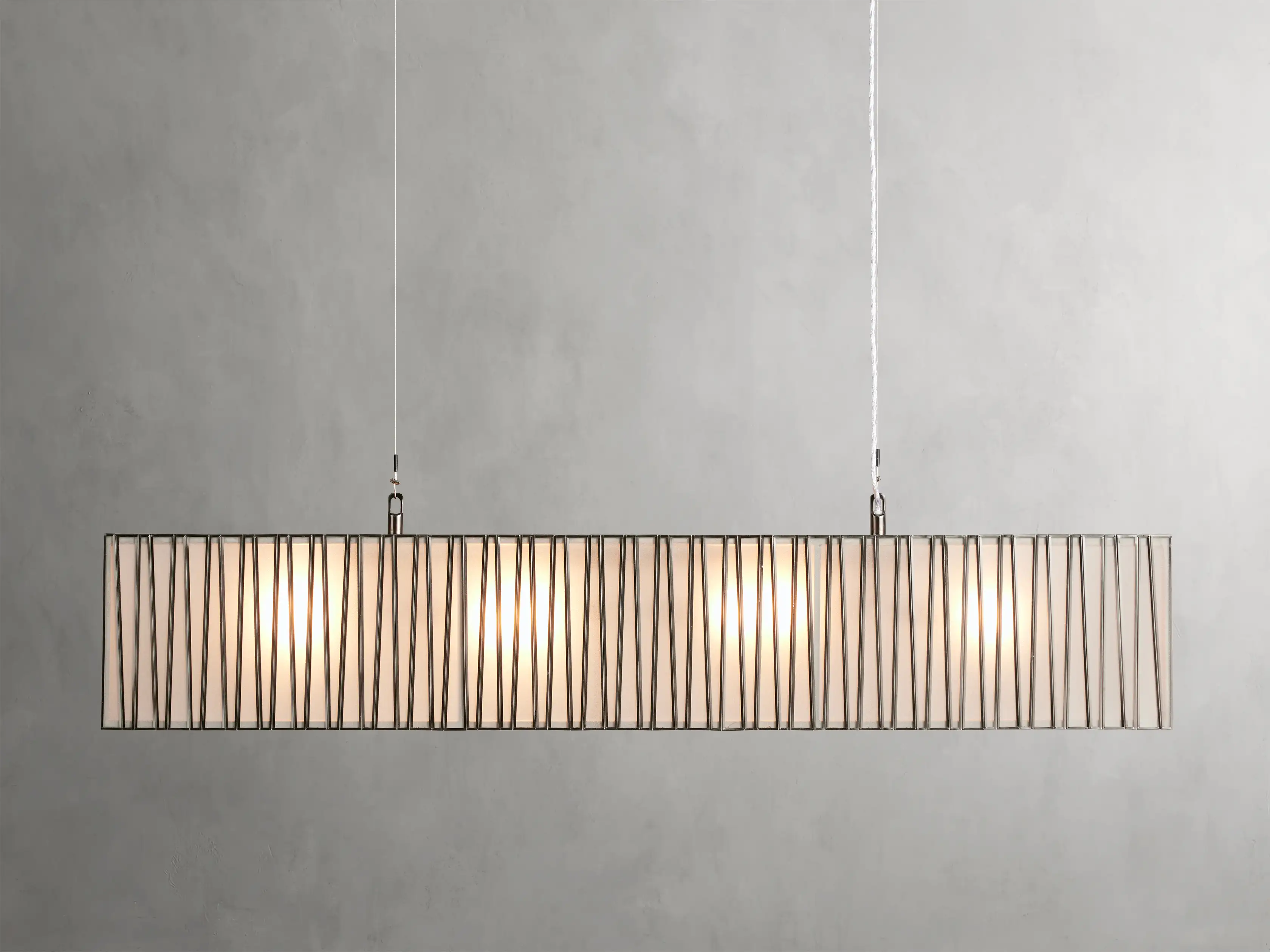 Junet Rectangular Chandelier 49"W 60"W - Image 24