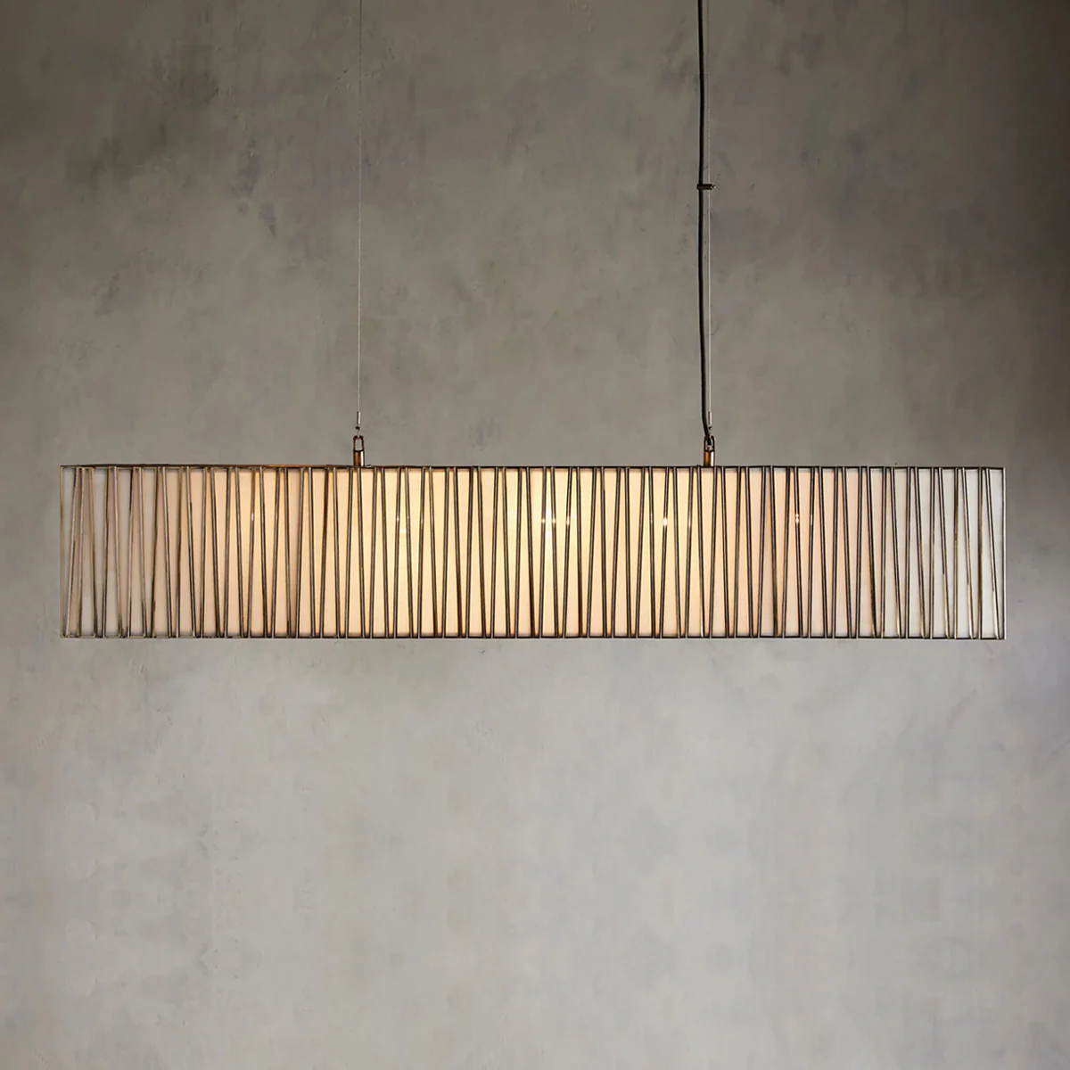 Junet Rectangular Chandelier 49"W 60"W - Image 4