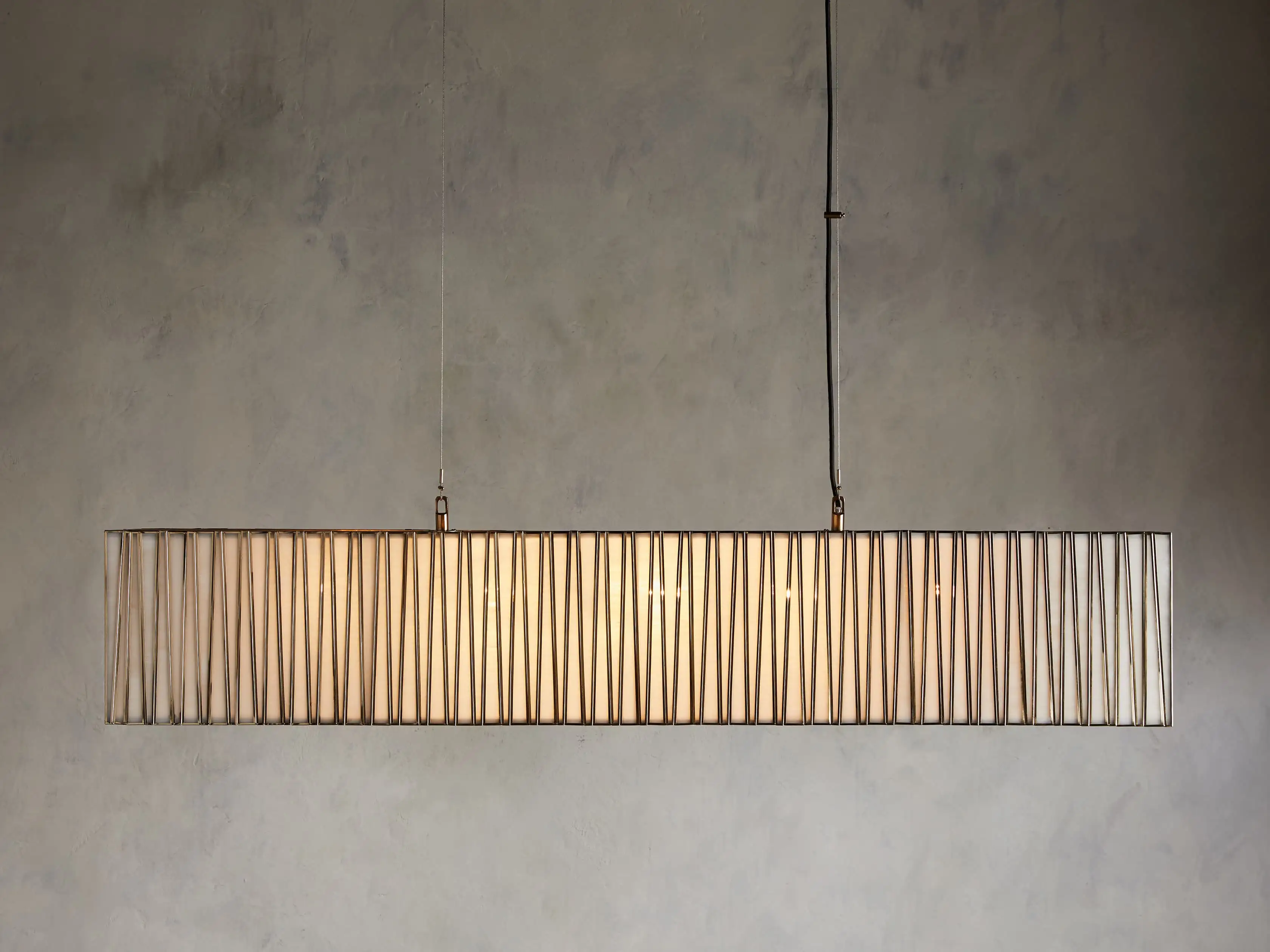 Junet Rectangular Chandelier 49"W 60"W - Image 7