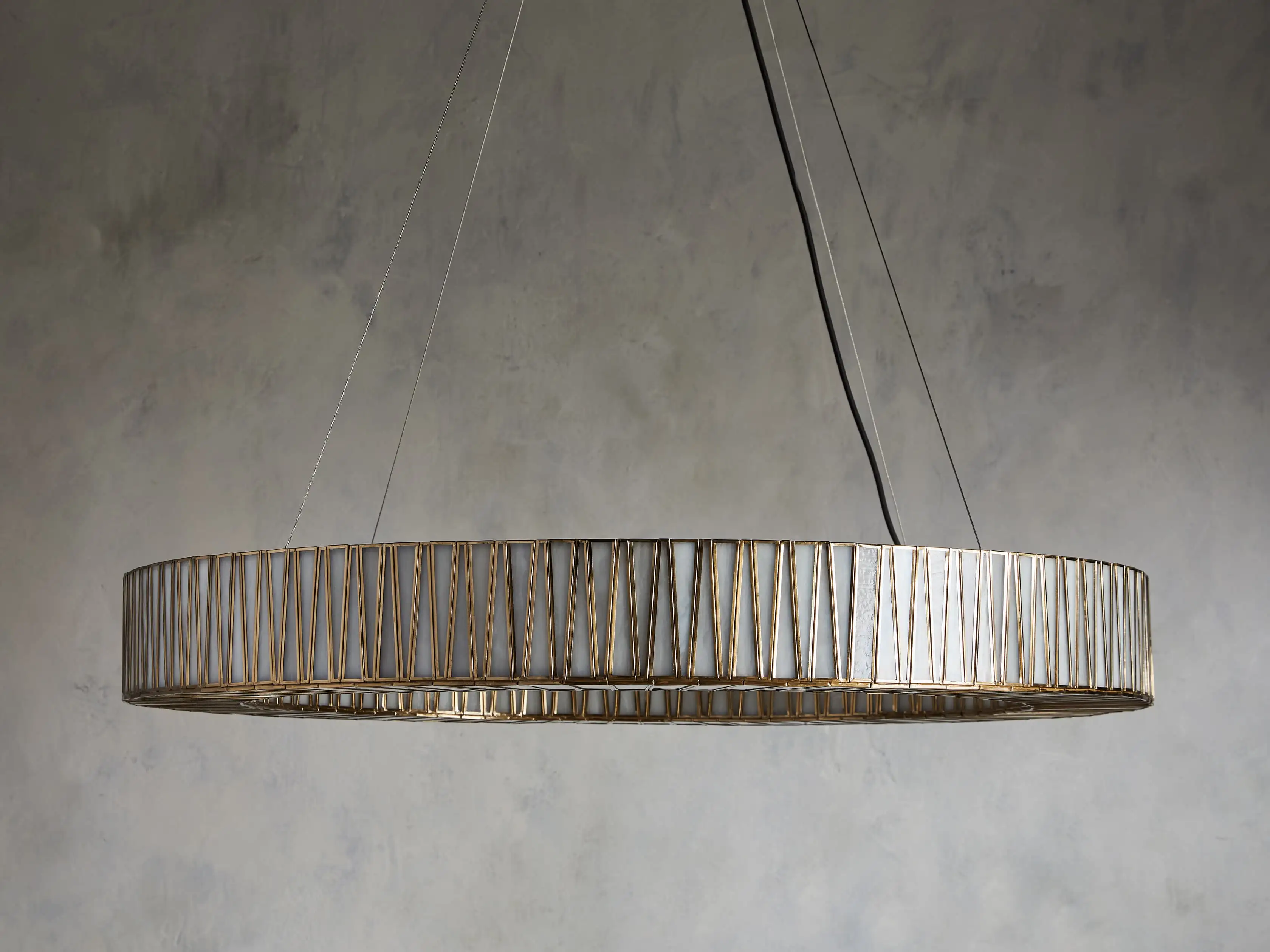 Junet Glass Round Chandelier 24" 36'' 42" 60''D - Image 10