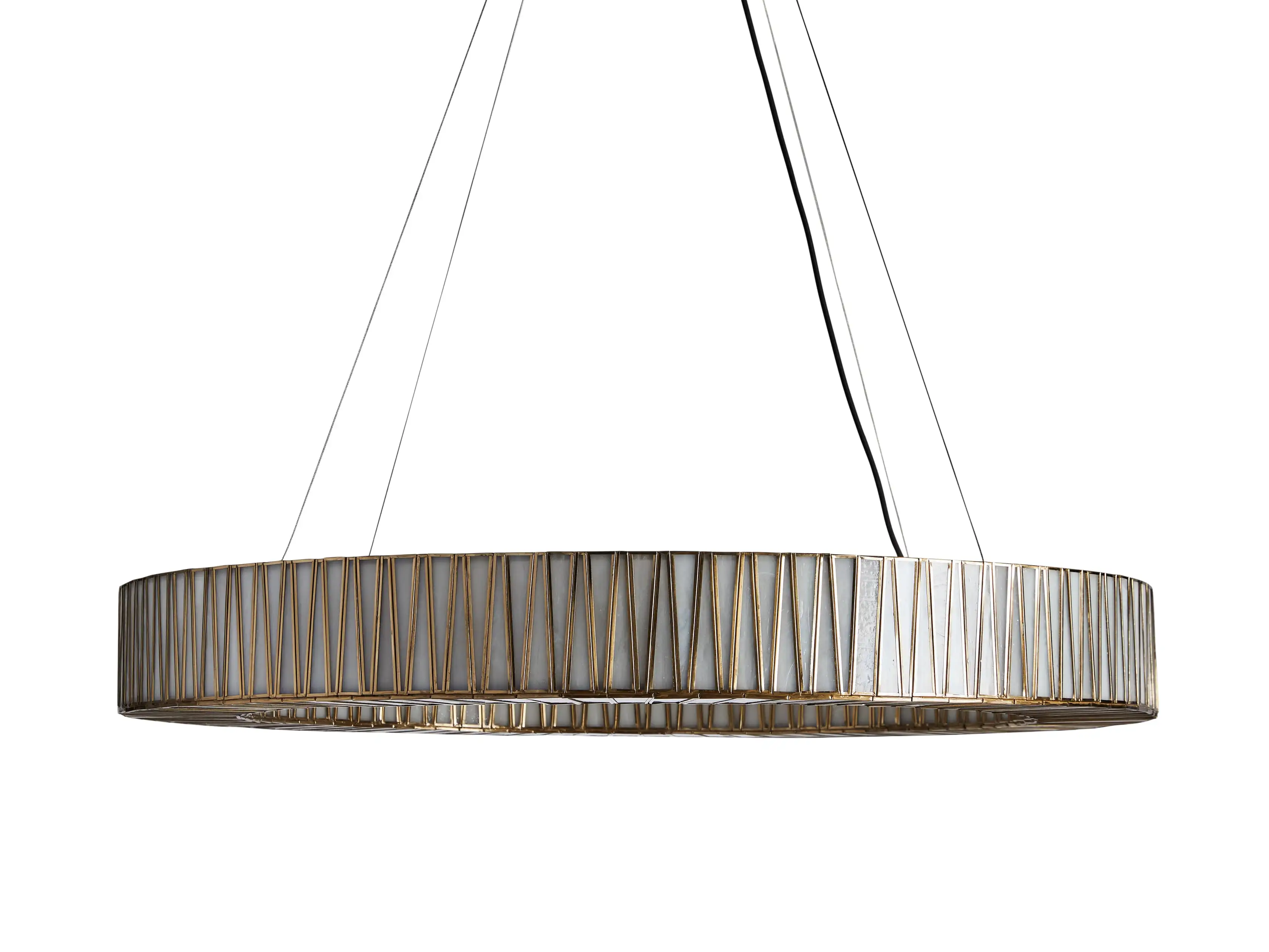 Junet Glass Round Chandelier 24" 36'' 42" 60''D - Image 11