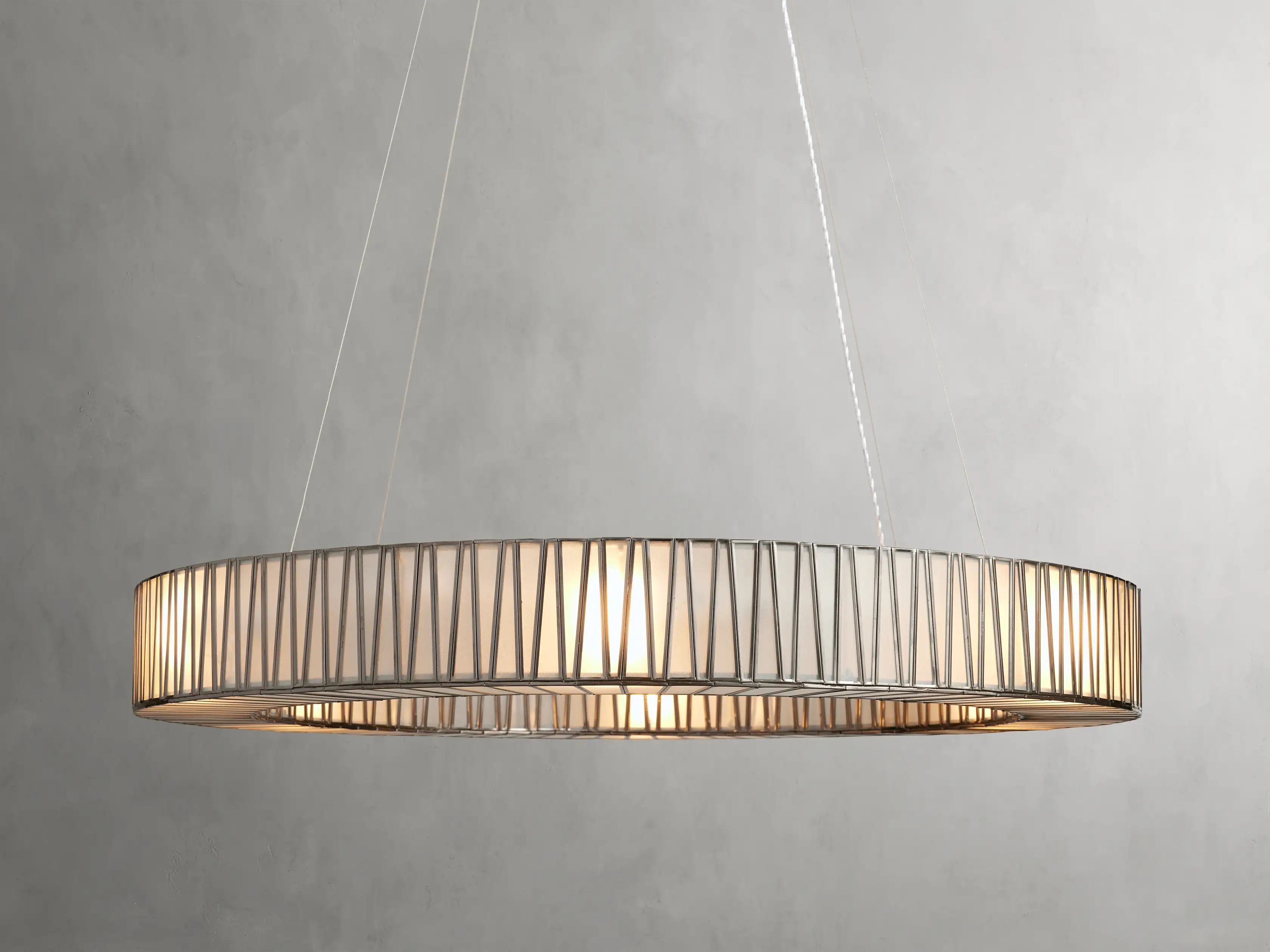 Junet Glass Round Chandelier 24" 36'' 42" 60''D - Image 12