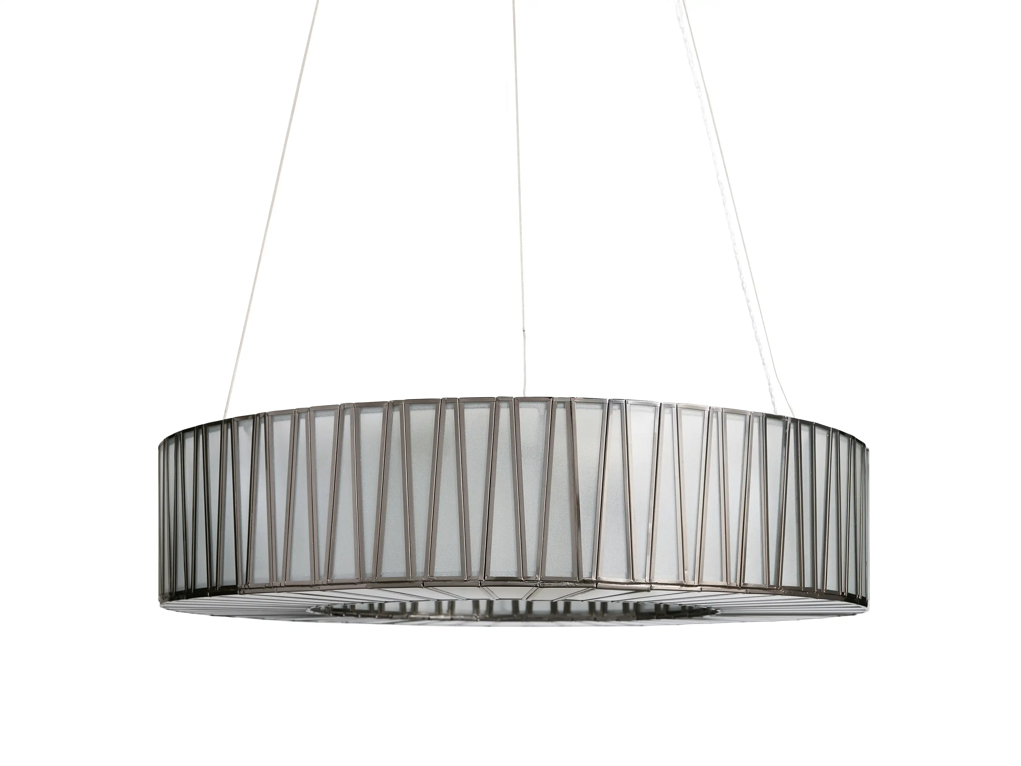 Junet Glass Round Chandelier 24" 36'' 42" 60''D - Image 9