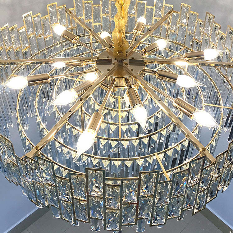 Kate Double Tier Crystal Chandelier - Image 2