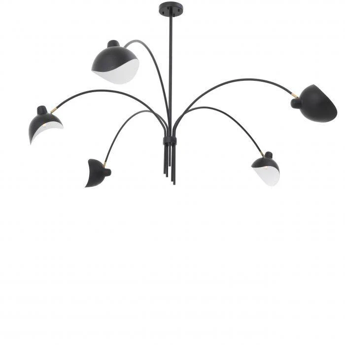 Kirby Modern Chandelier - [Black] - Image 2