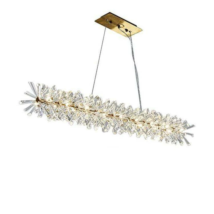 Kylie Linear Crystal Chandelier - Image 2