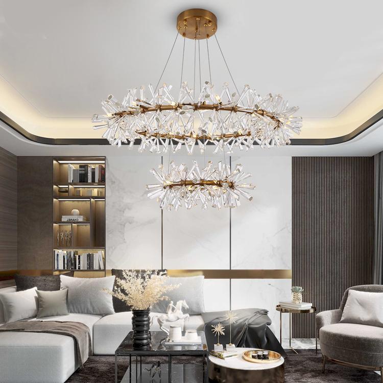 Kylie Ring Crystal Chandelier - Image 2