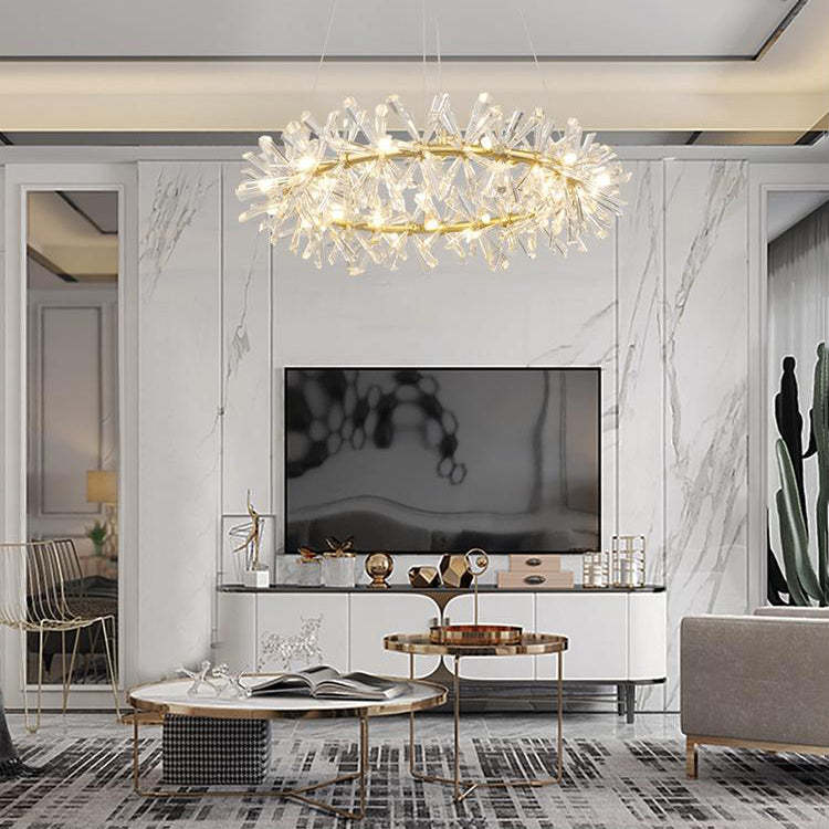 Kylie Ring Crystal Chandelier - Image 5