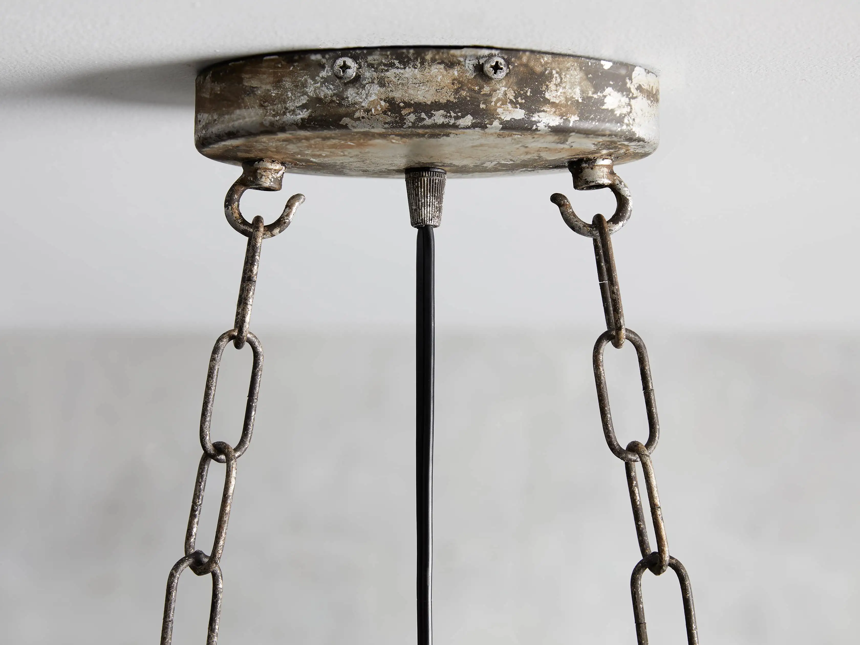 La Cage 50" Rectangular Chandelier in Silver - Image 4