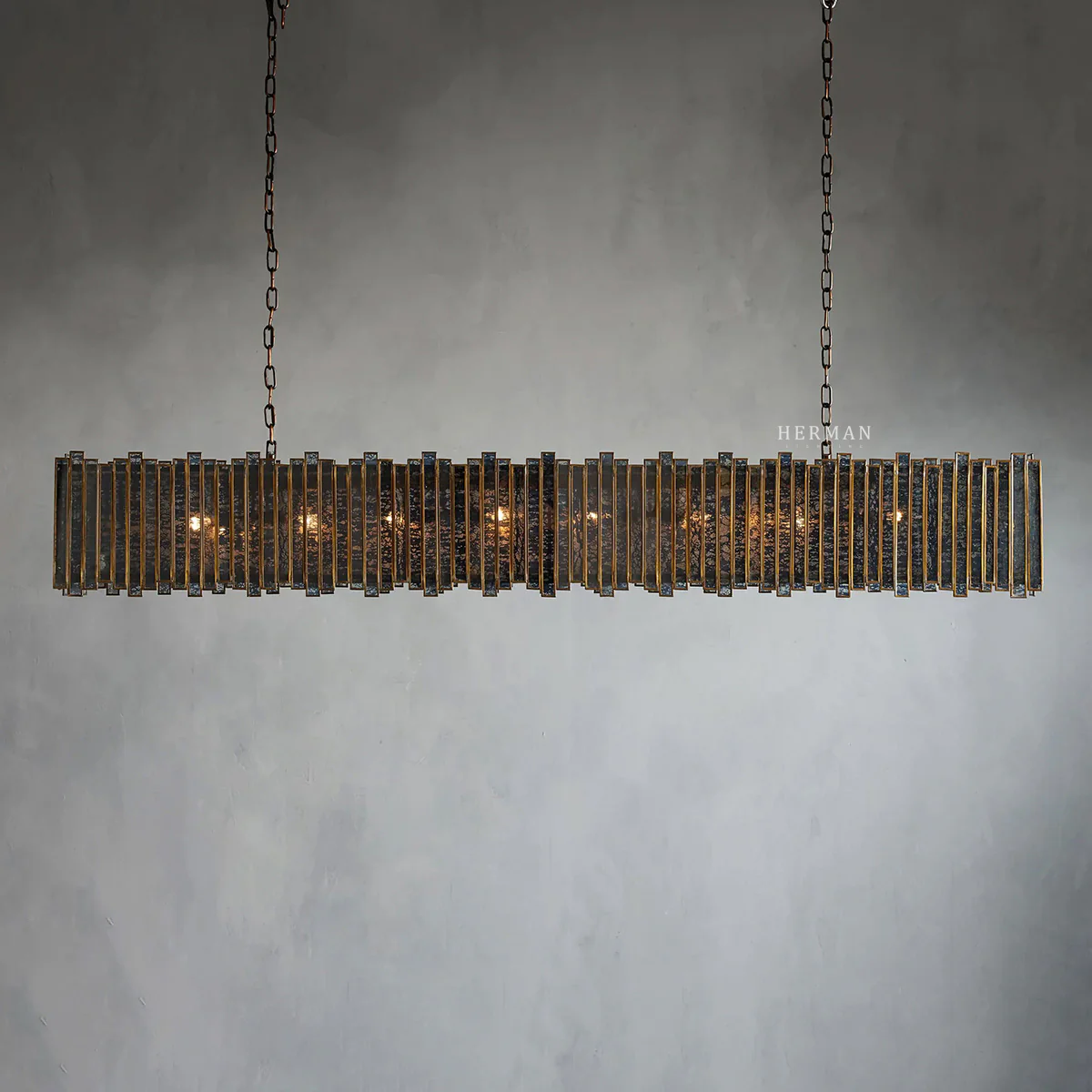 Laila Rectangular Chandelier - Image 4