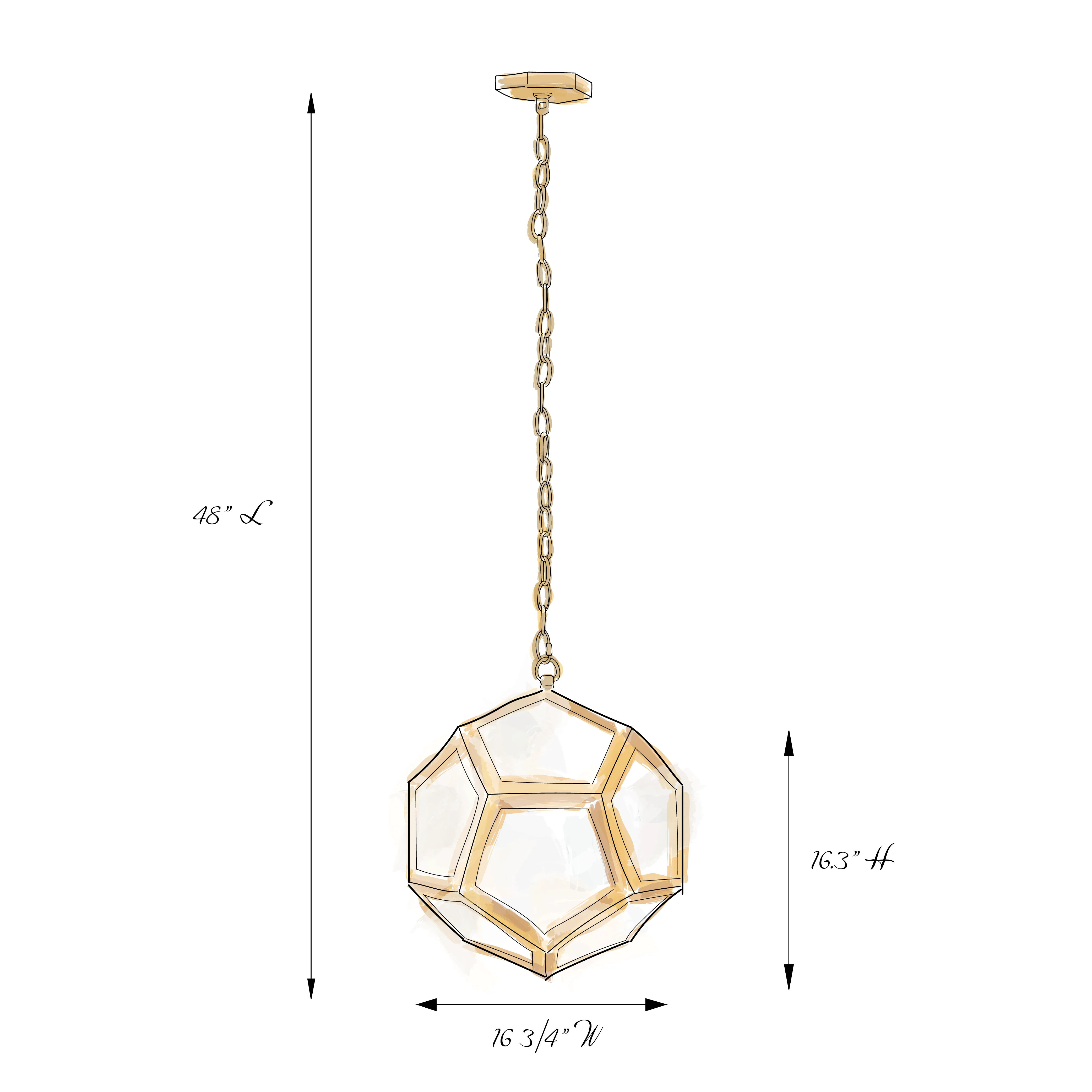 Lamont Antique Pendant Light - Image 13