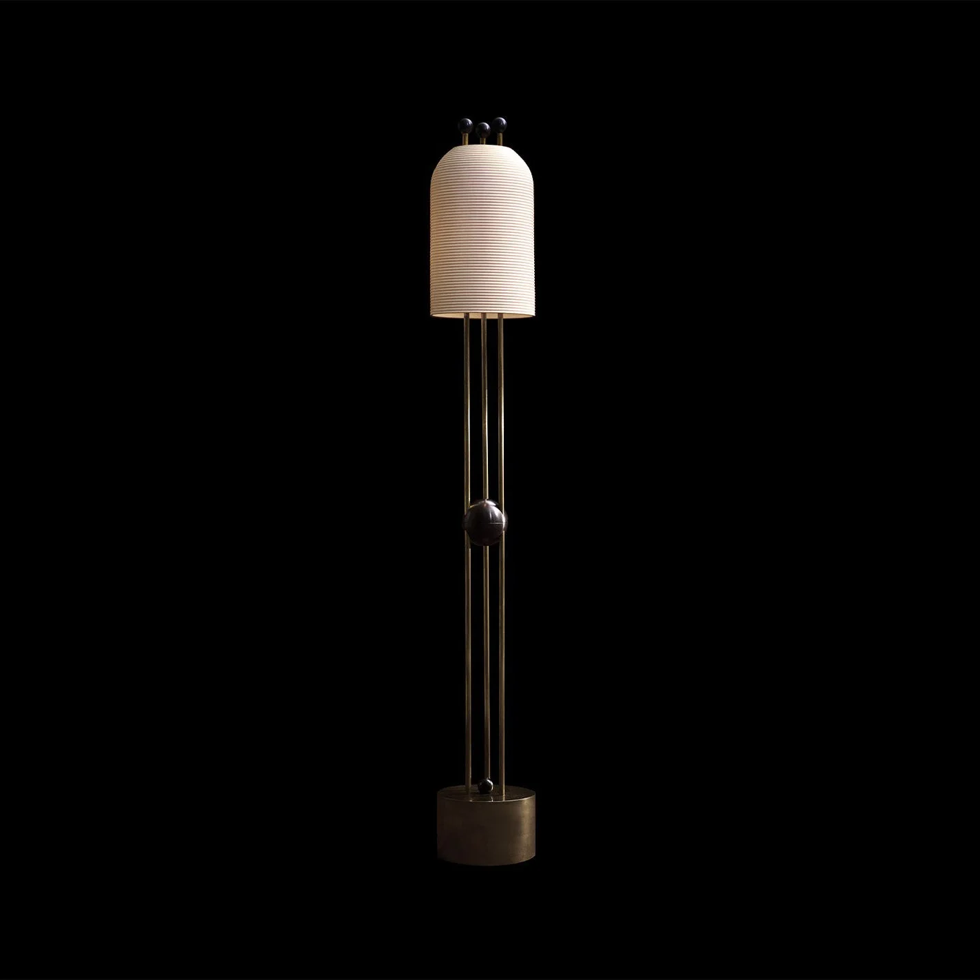 Lantern Glass Floor Lamp - Image 11