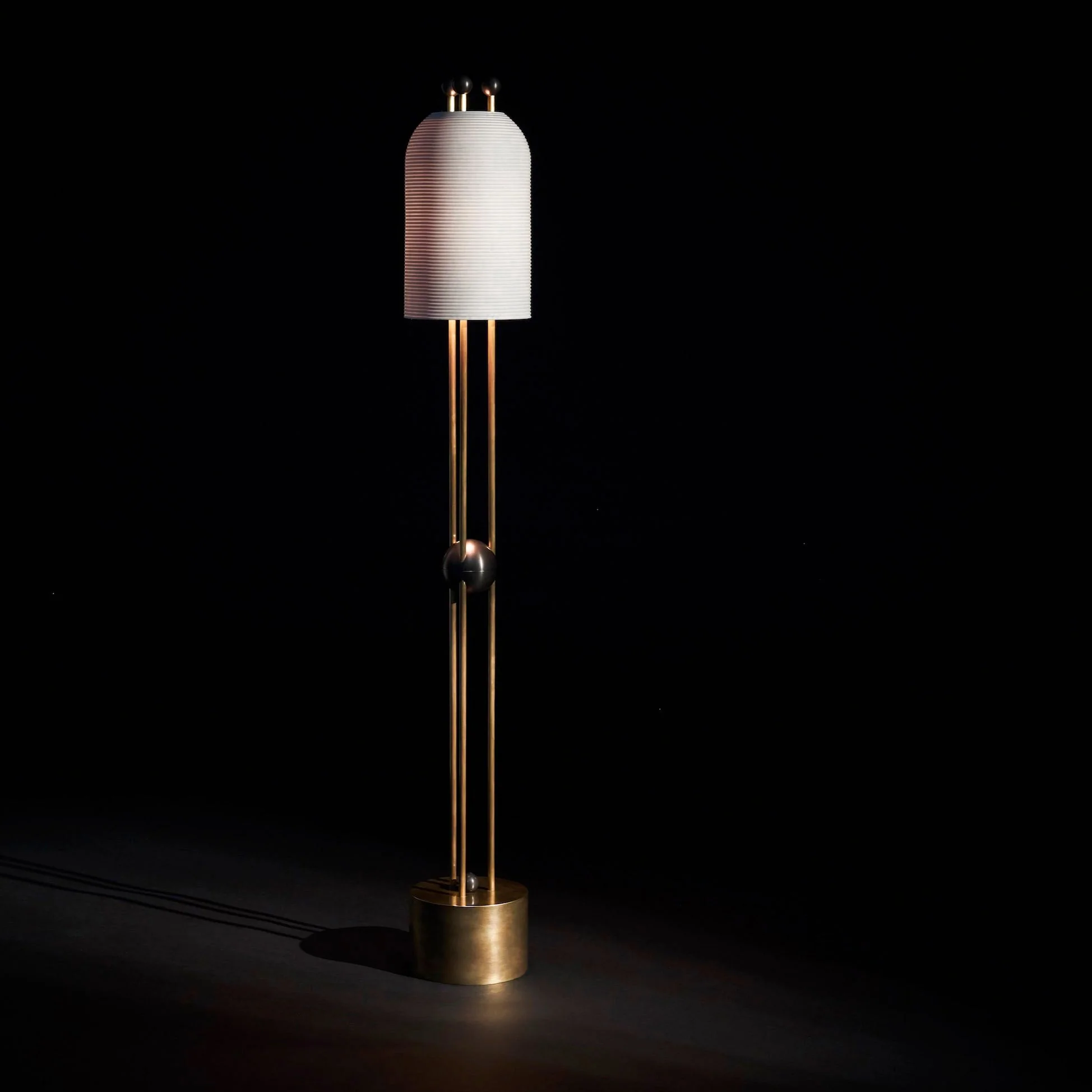 Lantern Glass Floor Lamp - Image 12