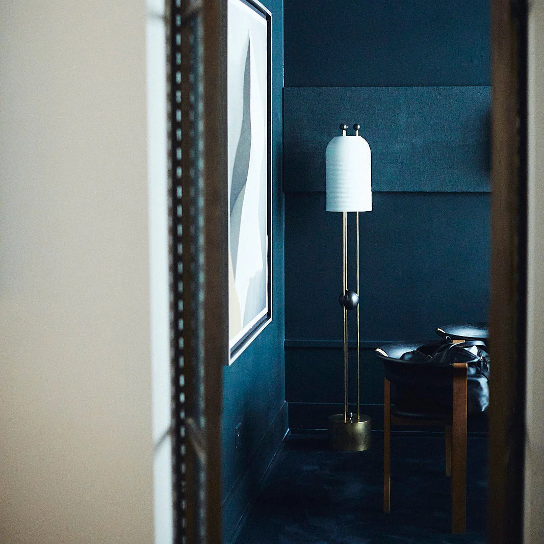 Lantern Glass Floor Lamp - Image 4