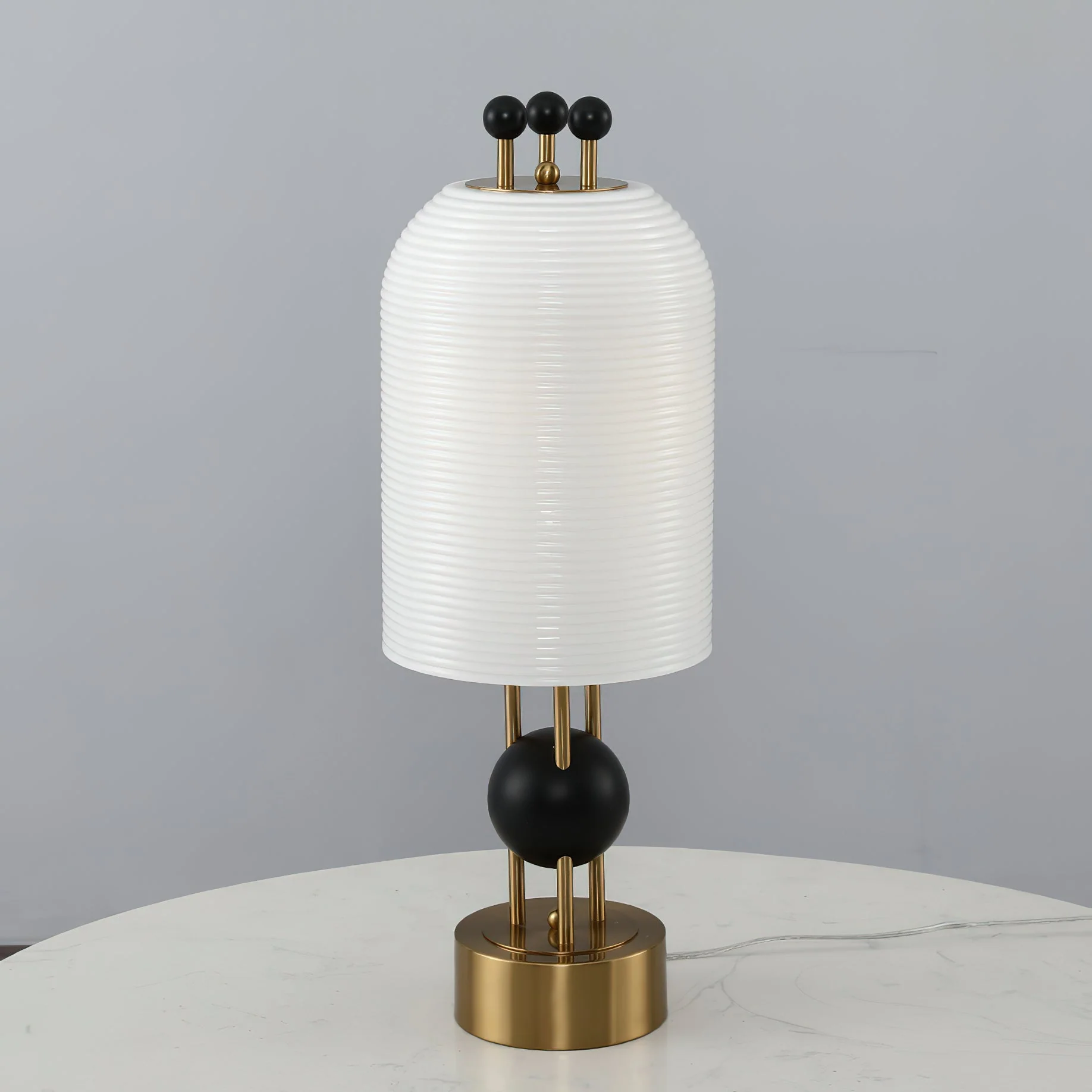 Lantern Glass Table Lamp - Image 6