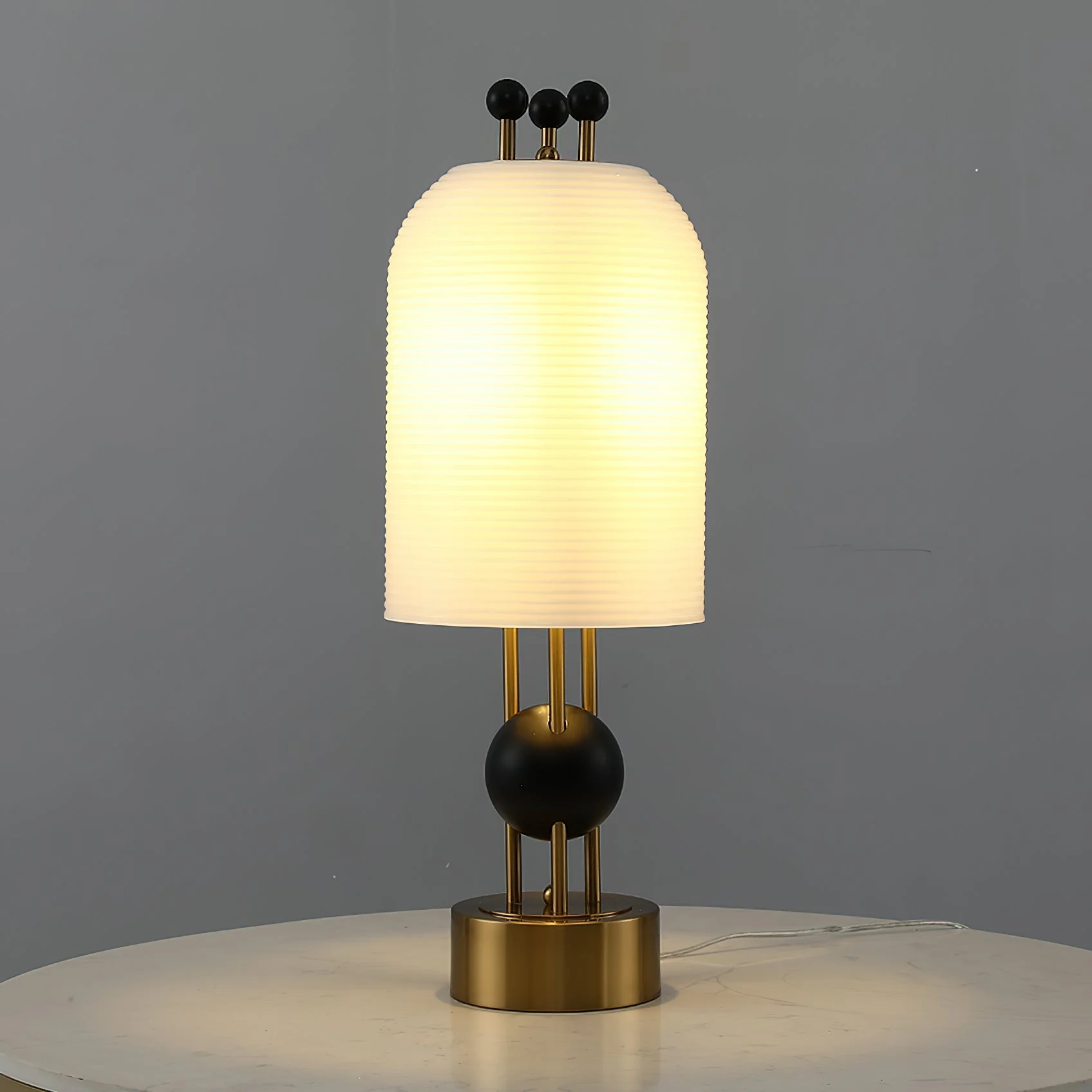 Lantern Glass Table Lamp - Image 7