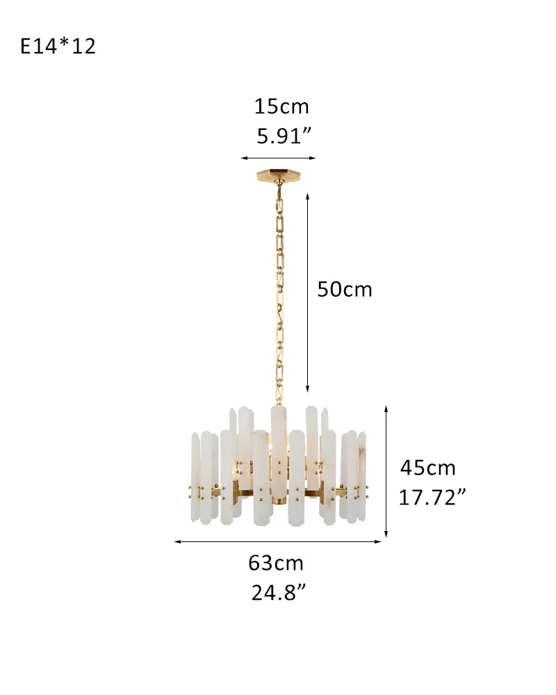 Large Alabaster Rectangular Chandelier Wide 40“ 45” with Chrome Frame for dining room - Image 33