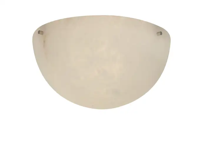 Large 'Moon 4' Alabaster Wall or Ceiling Lamp Flush Mount - Image 12