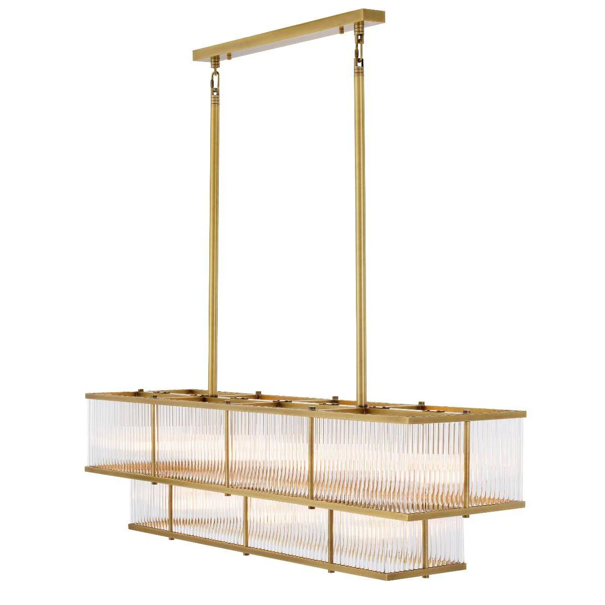 Montparnasse Modern Brass Chandelier - [Brass] - Image 5