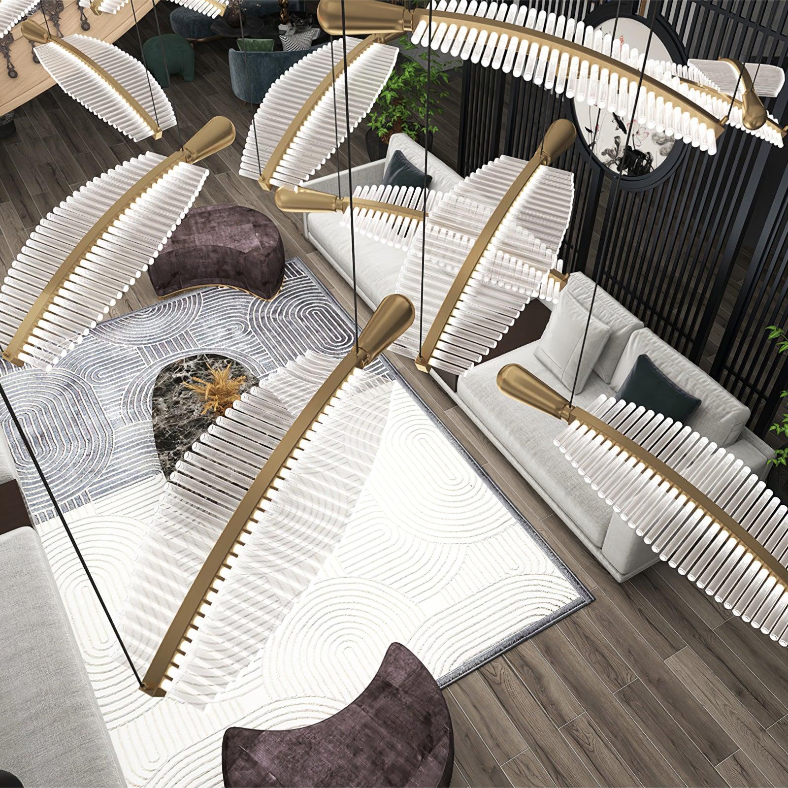 Leaf LED Chandelier - Image 4
