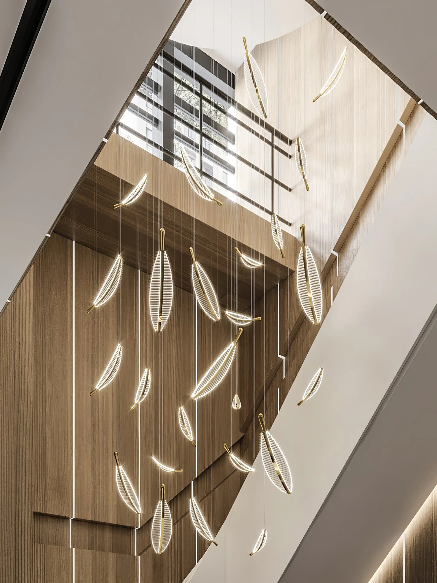 Leaf LED Chandelier - Image 54