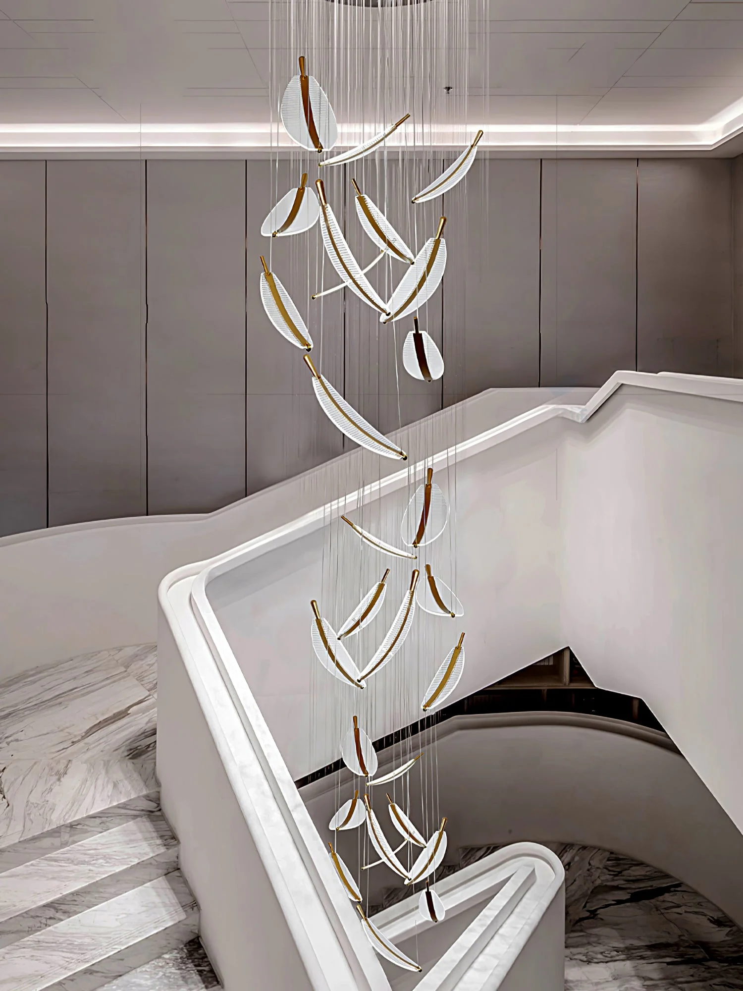 Leaf LED Chandelier - Image 59