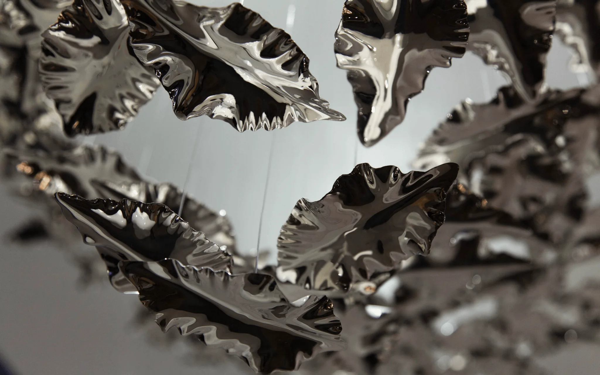 Leaf Twisted Sculptural Customize Chandelier - Image 29