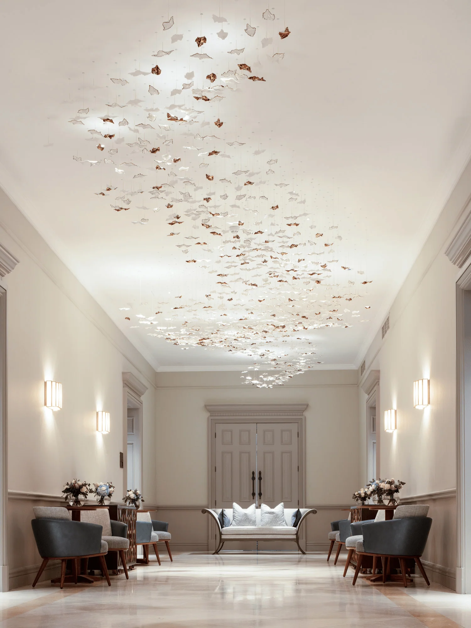 Leaf Twisted Sculptural Customize Chandelier - Image 34