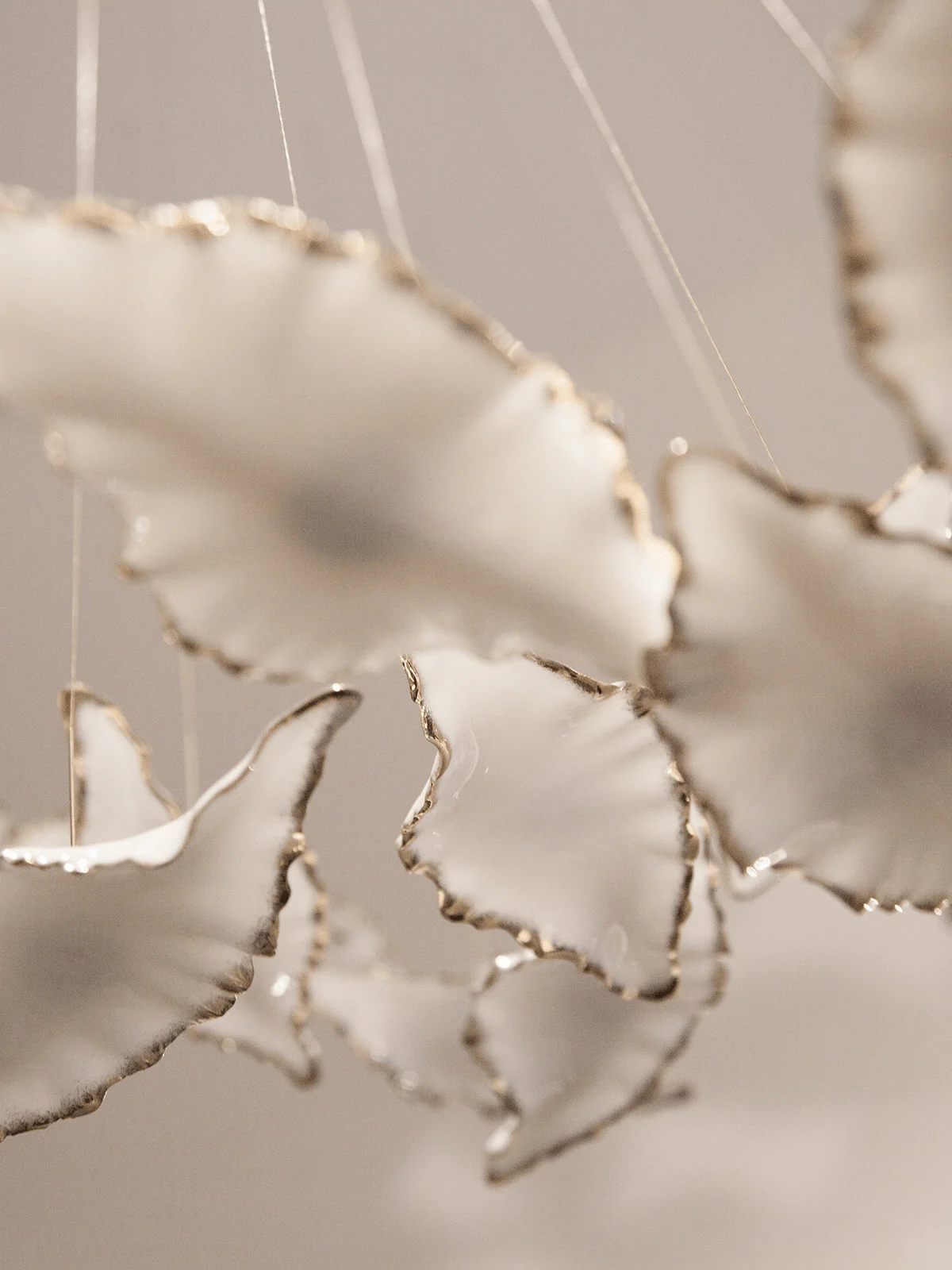 Leaf Twisted Sculptural Customize Chandelier - Image 35