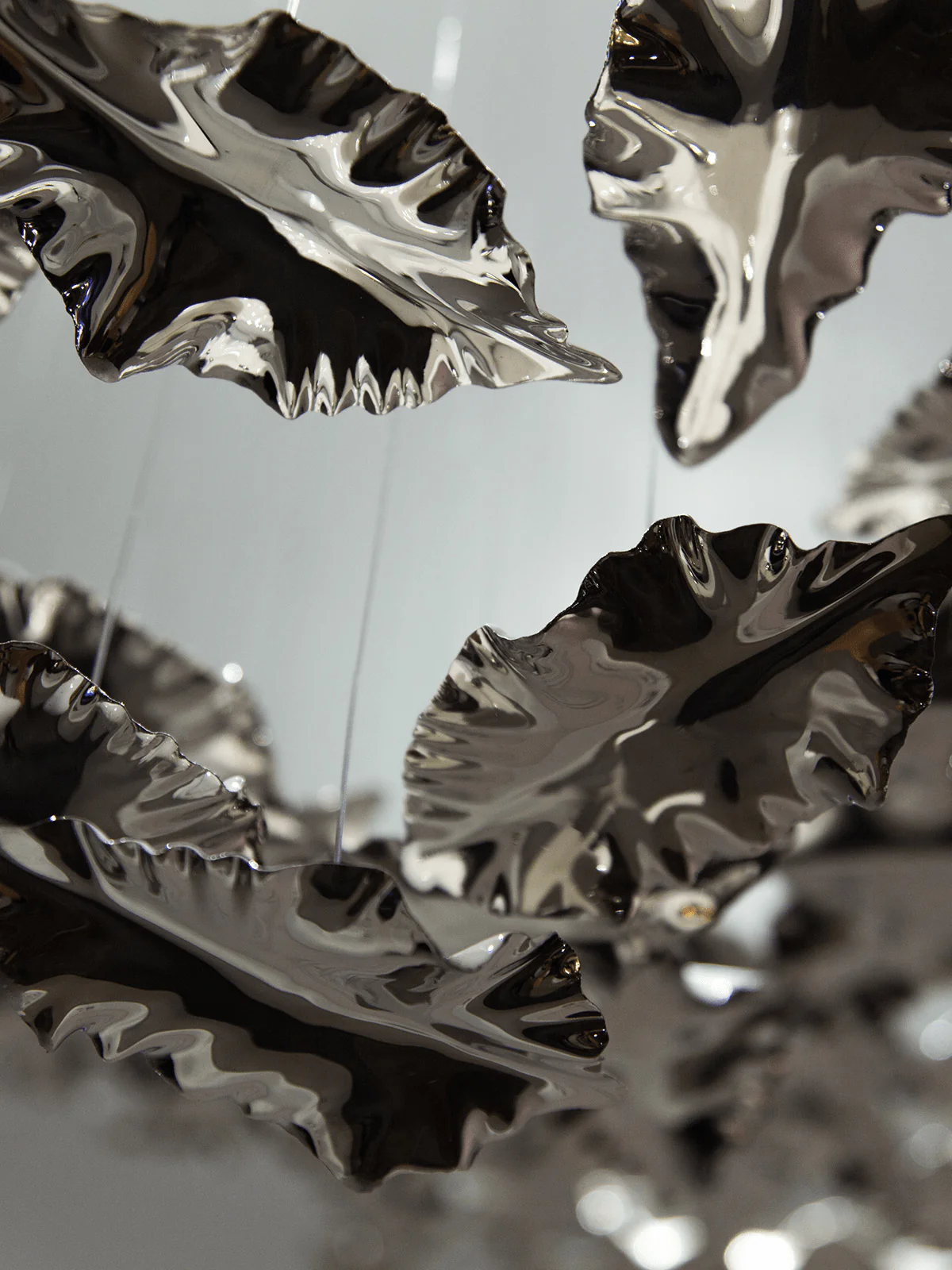 Leaf Twisted Sculptural Customize Chandelier - Image 37