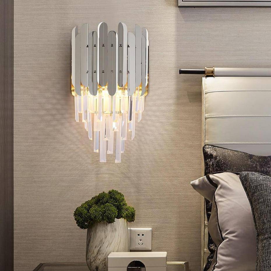 Legance Gold Plated Crystal Wall Sconce - Image 5
