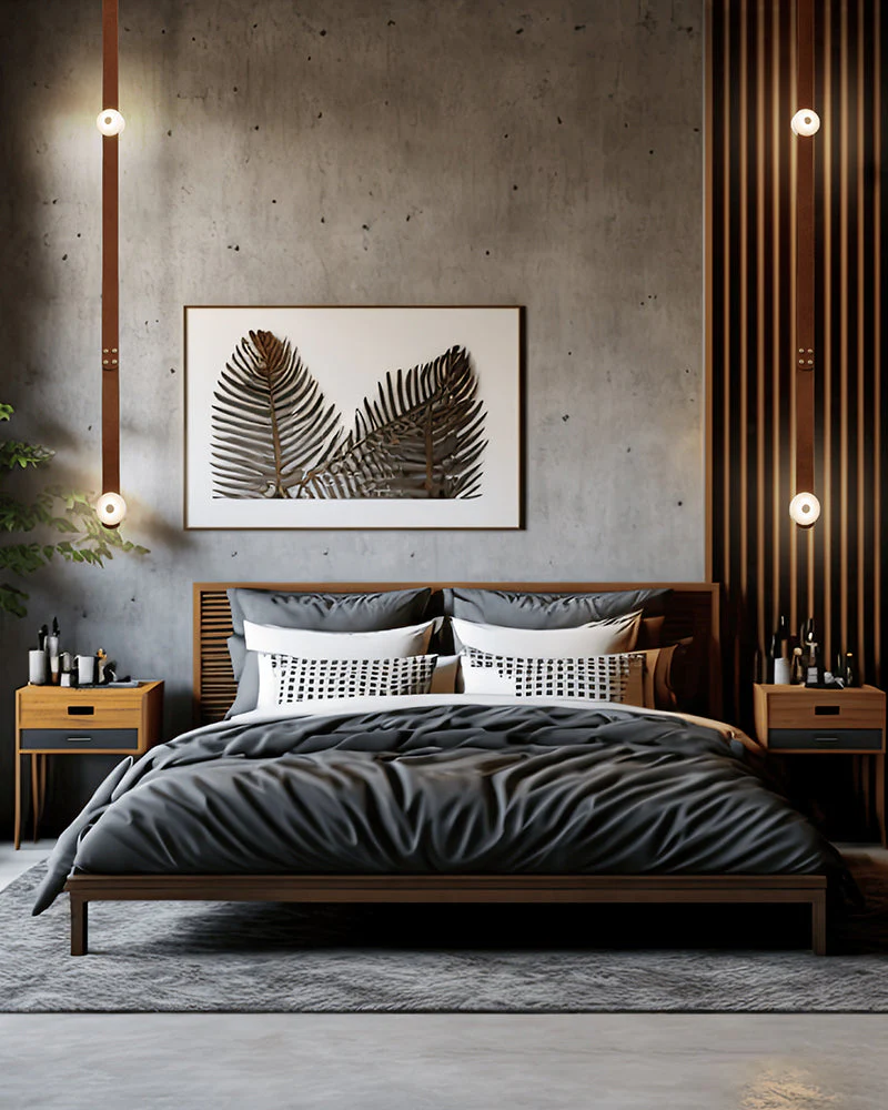 LED Mini SNAPS Module Ceiling Alabaster Pendant Light with Brown Leather Straps - Image 18