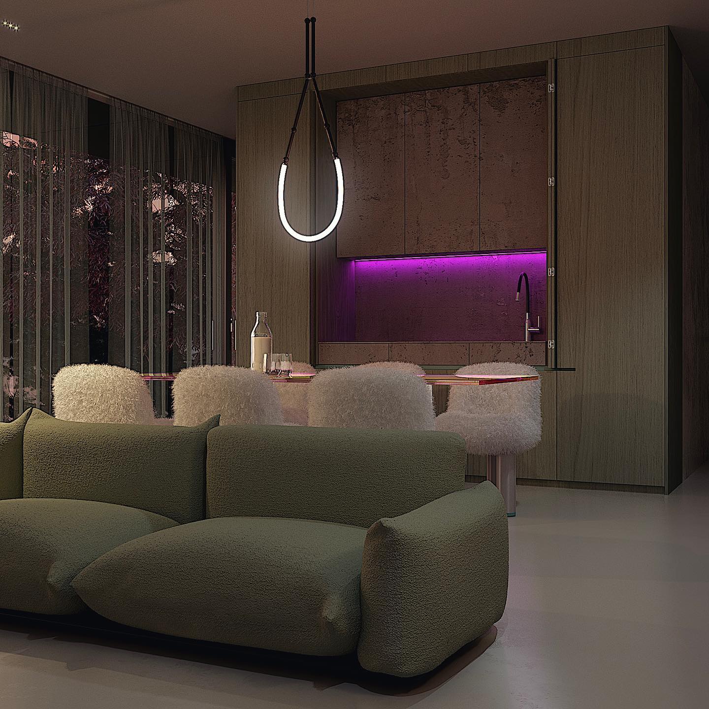 Leda Alabaster Chandelier - Image 11