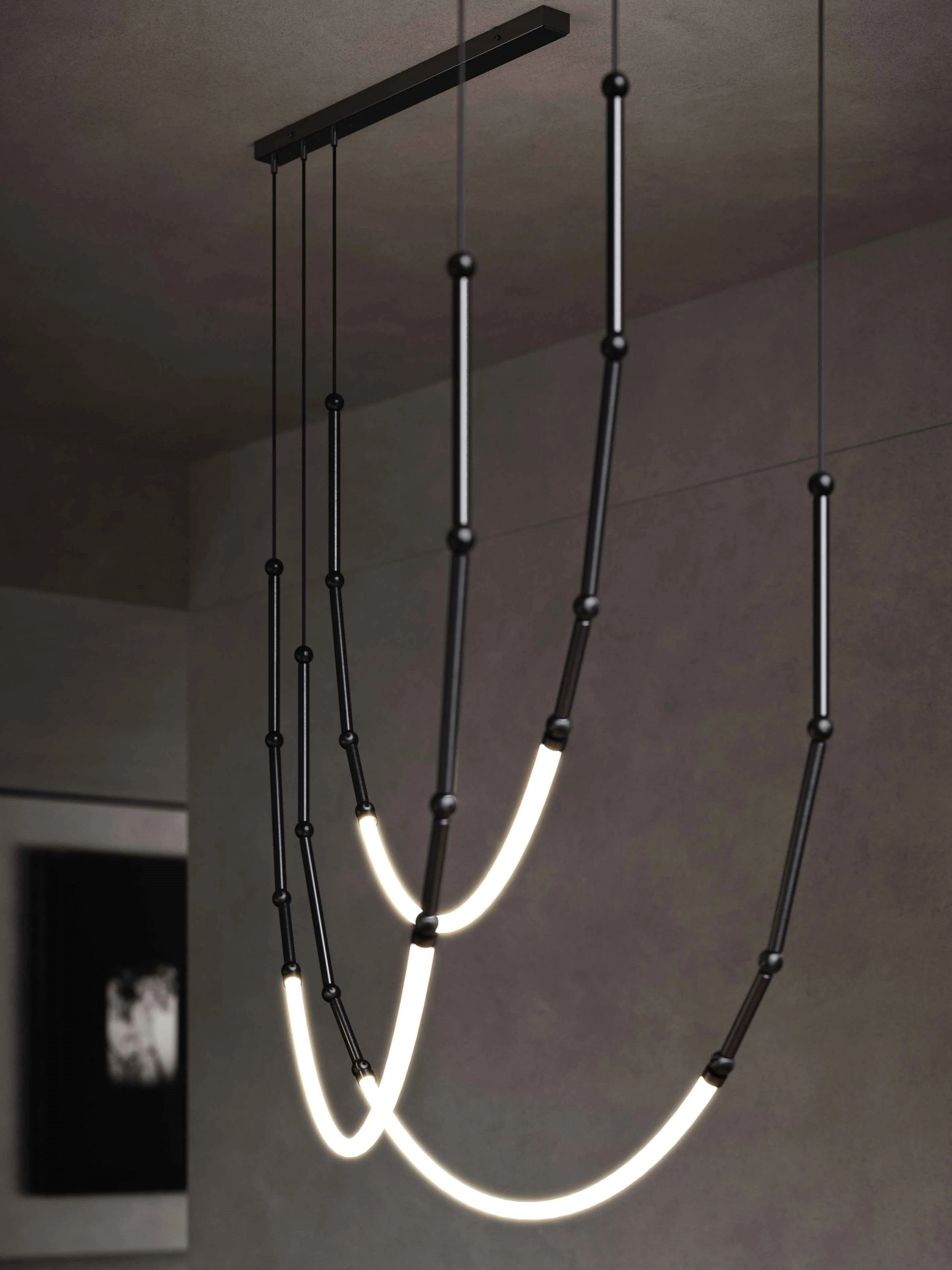 Leda Alabaster Chandelier - Image 17