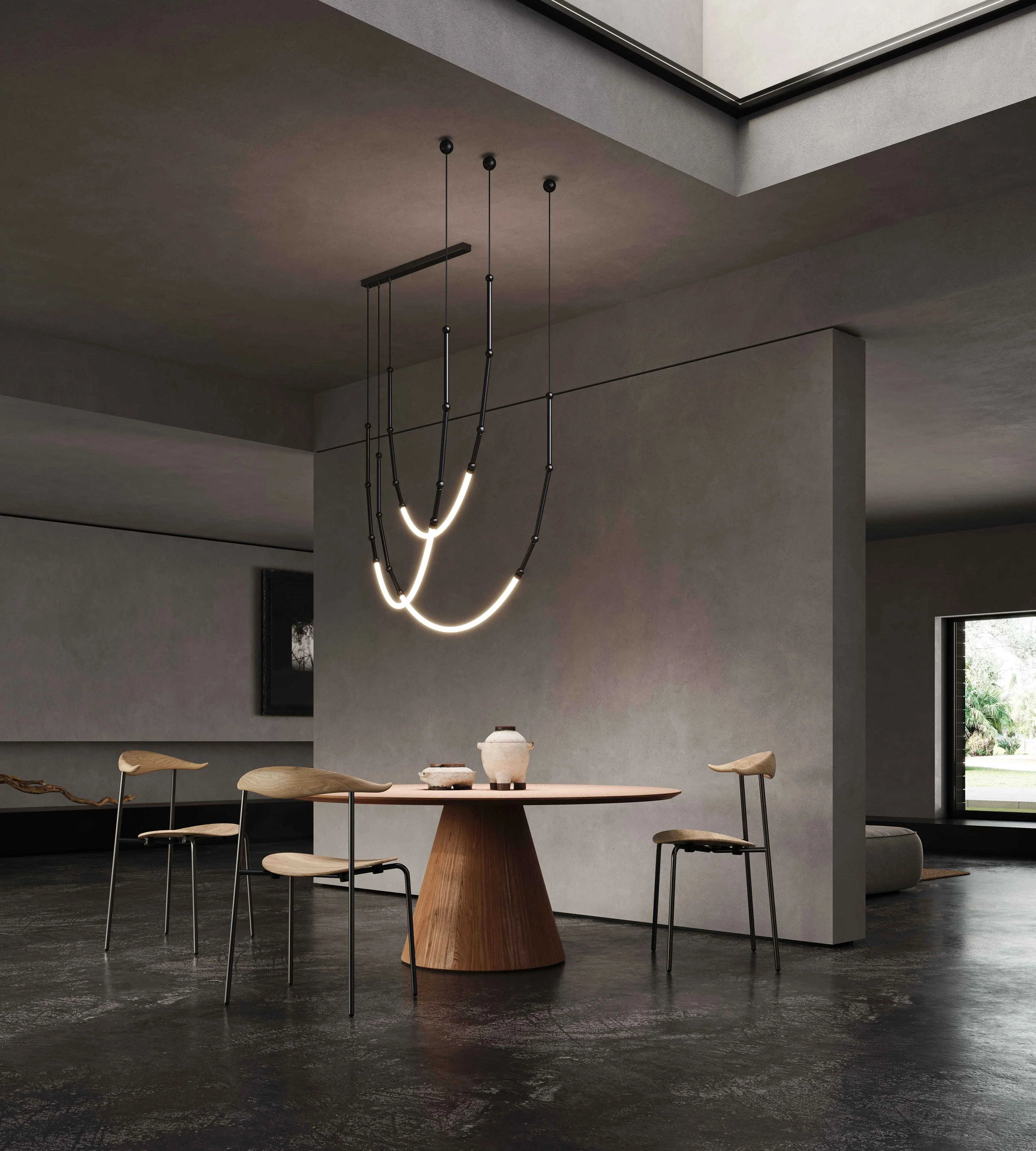 Leda Alabaster Chandelier - Image 19