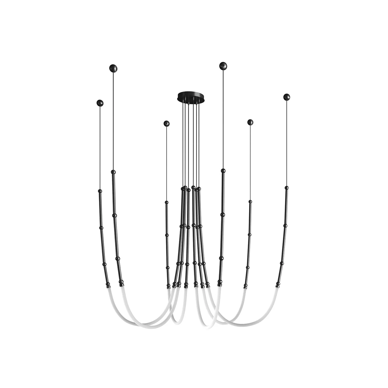 Leda Alabaster Chandelier - Image 3