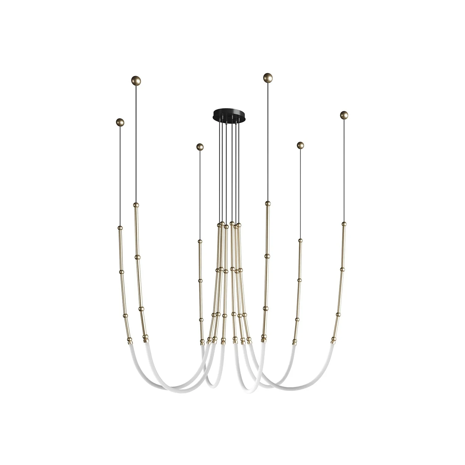 Leda Alabaster Chandelier - Image 30