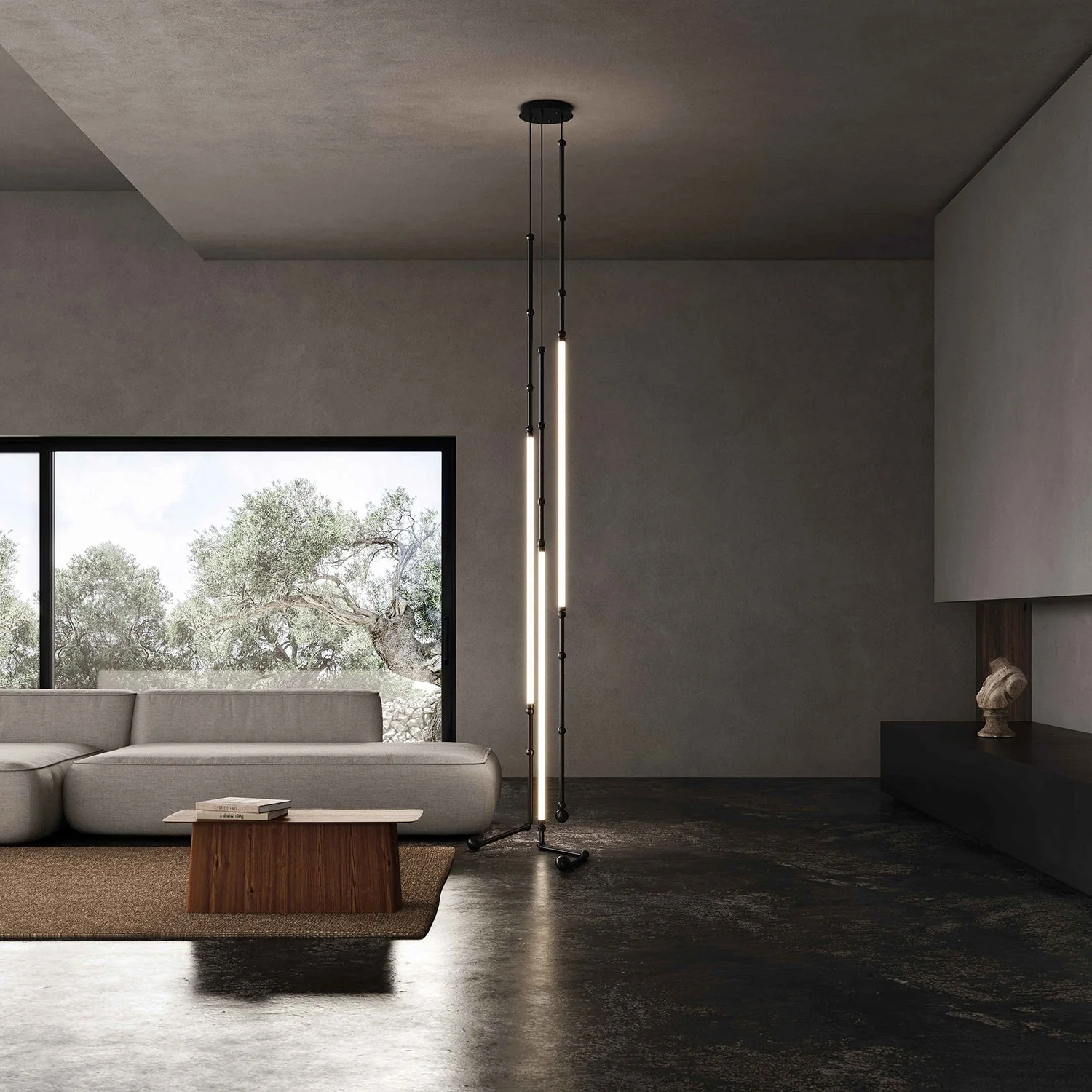 Leda Alabaster Chandelier - Image 5