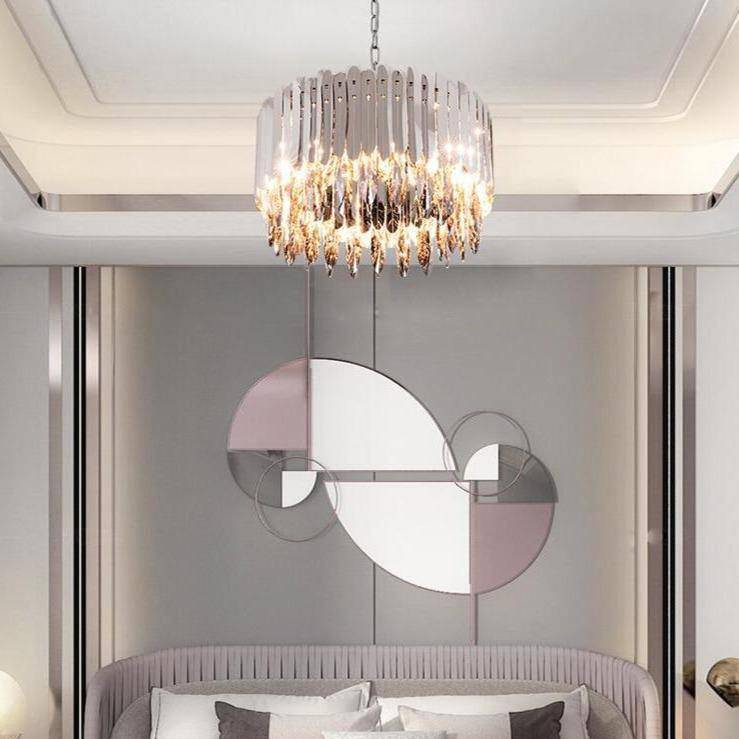 Legance Crystal Chandelier, Chrome - Image 3