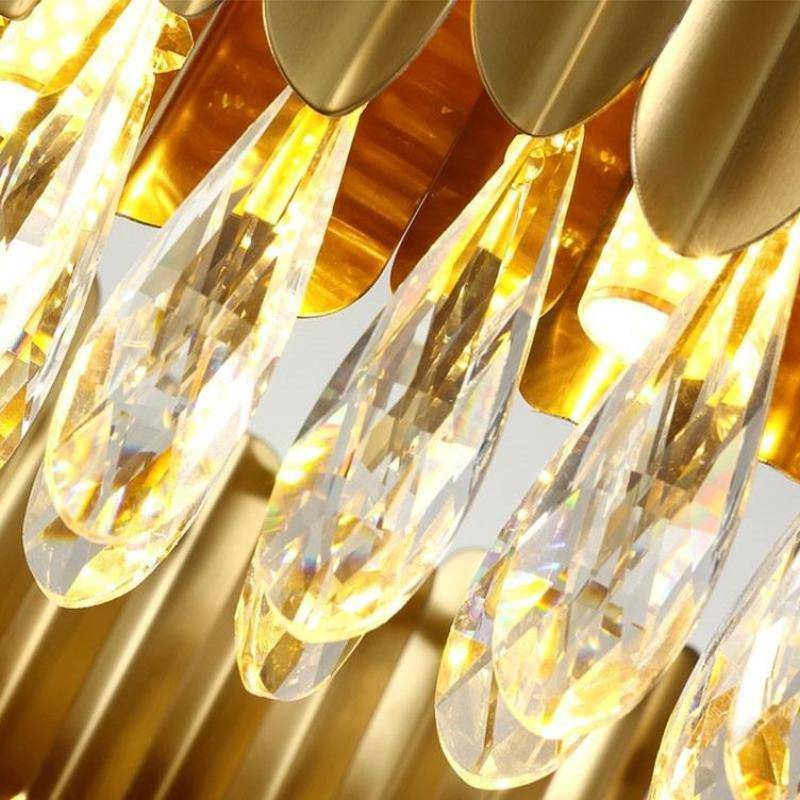 Legance Dining Room Chandelier, Gold - Image 5
