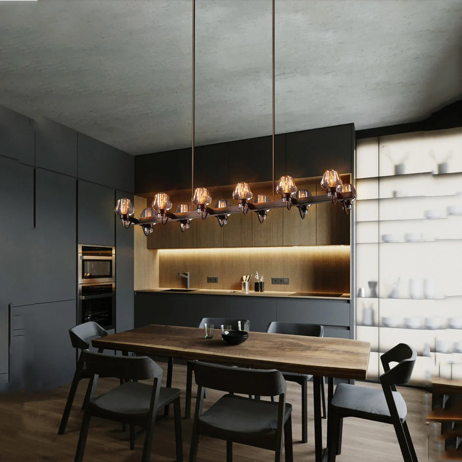 Letitia Linear Crystal  Chandelier - Image 3