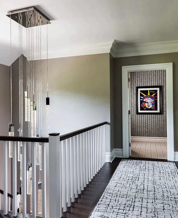 Light Luxury Glacier Bubble Crystsal Chandelier in Gold/Chrome/Black Finish for Staircase/Foyer - Image 15