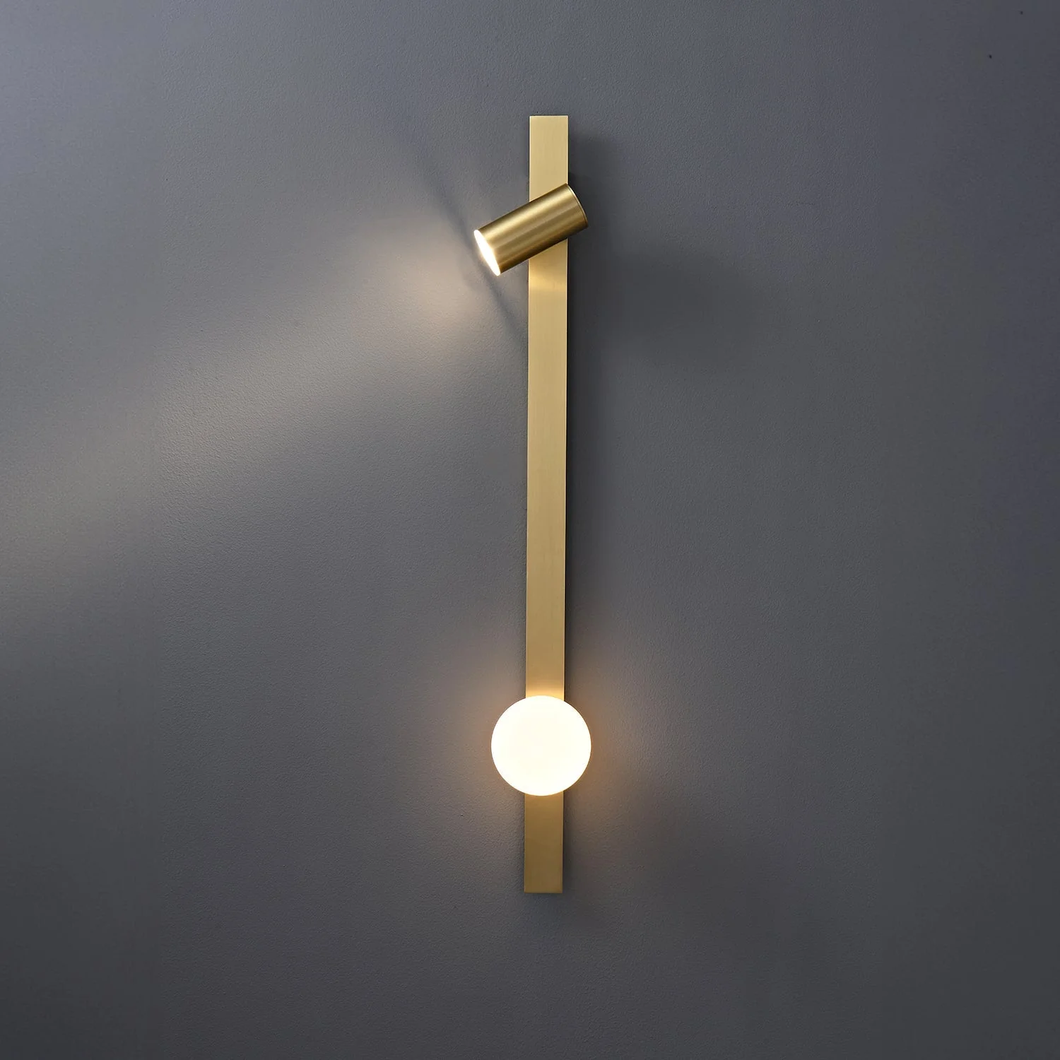 Liila 2 Brass Wall Lamp - Image 8