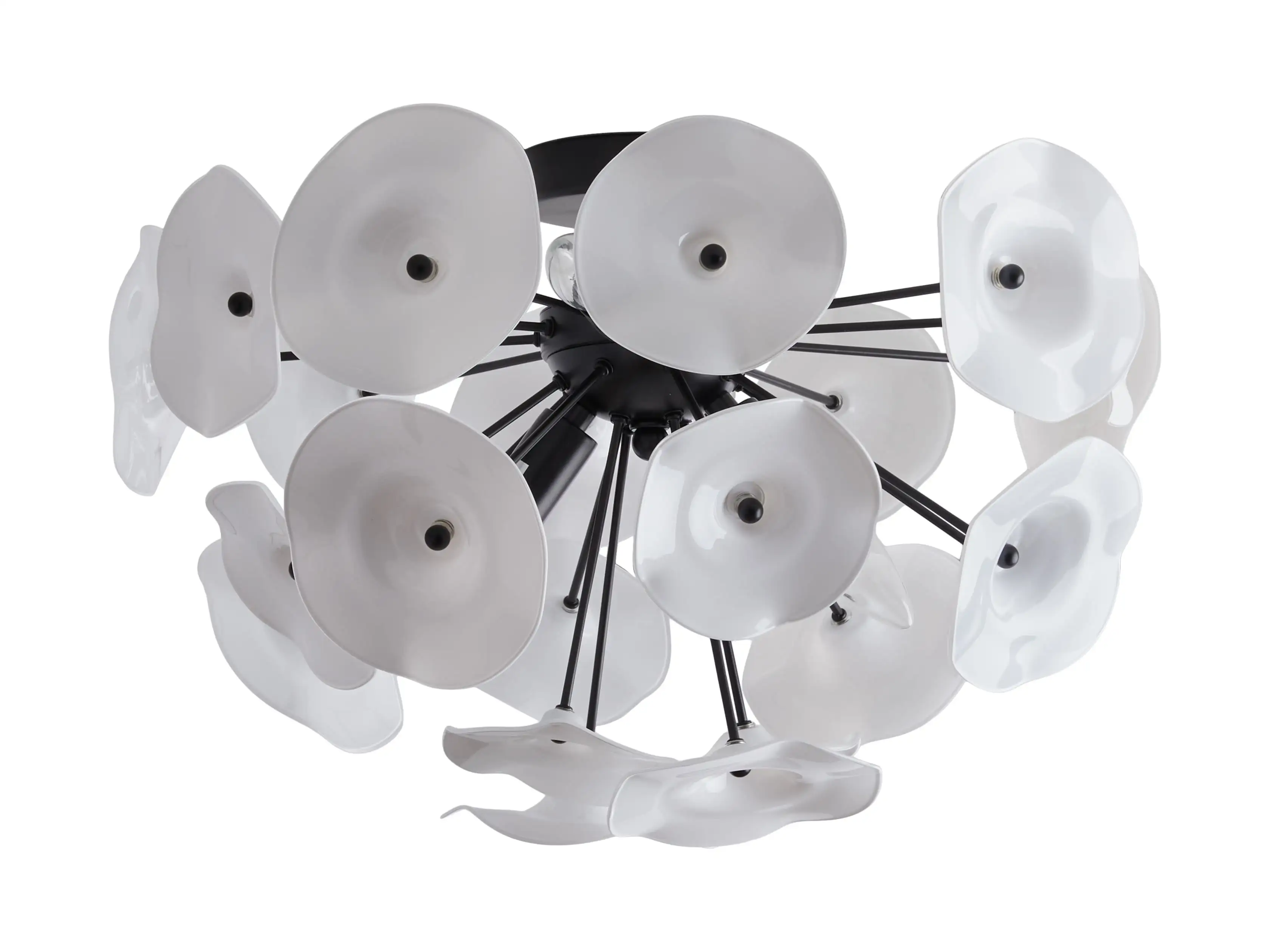Lily Flushmount in Black - Image 7