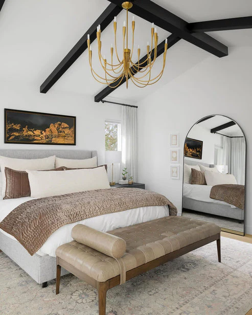 Liona Small Brass Chandelier Light - Image 3