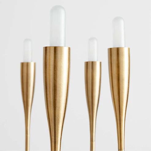 Liona Small Brass Chandelier Light - Image 5