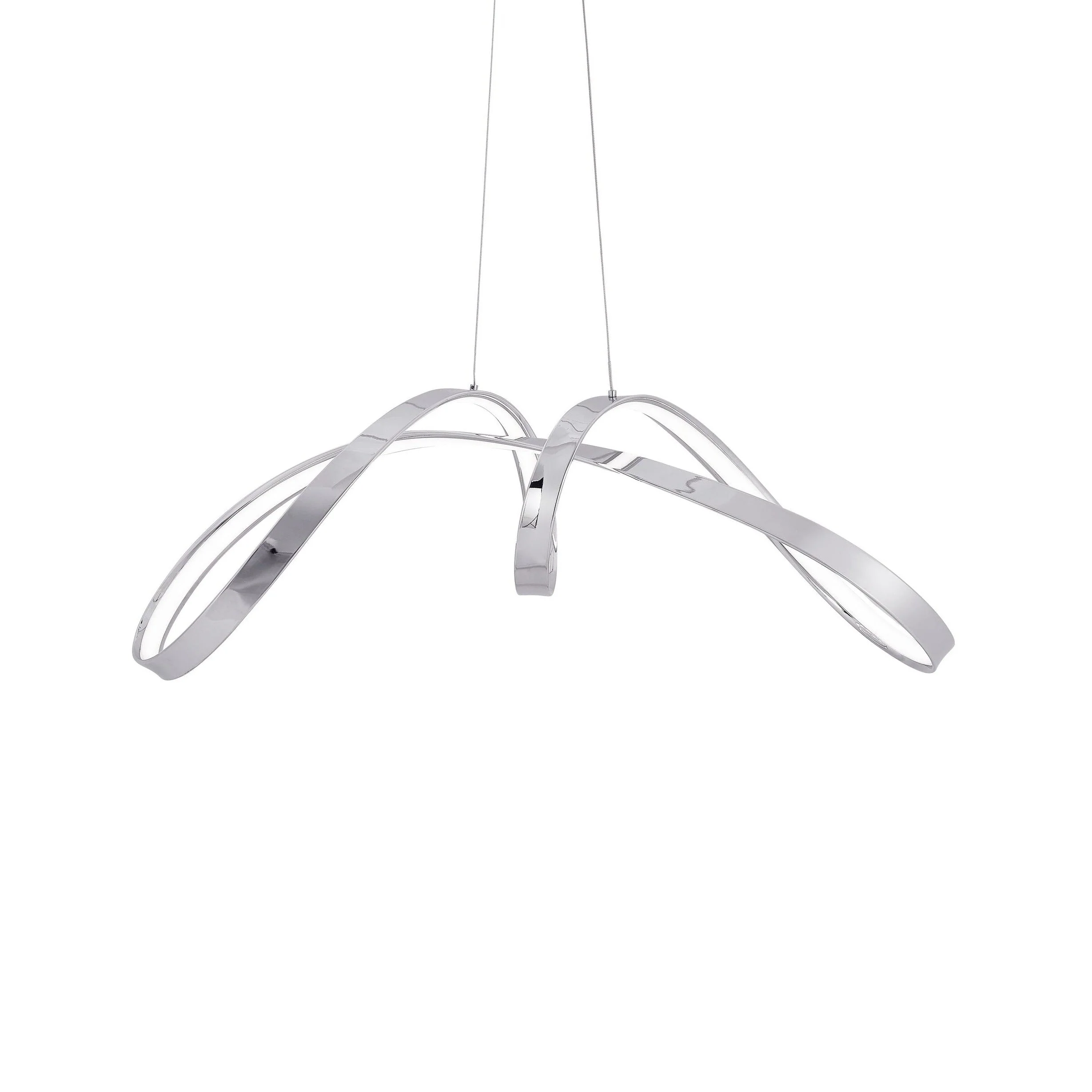 Lisbon LED Chandelier // Chrome - Image 3